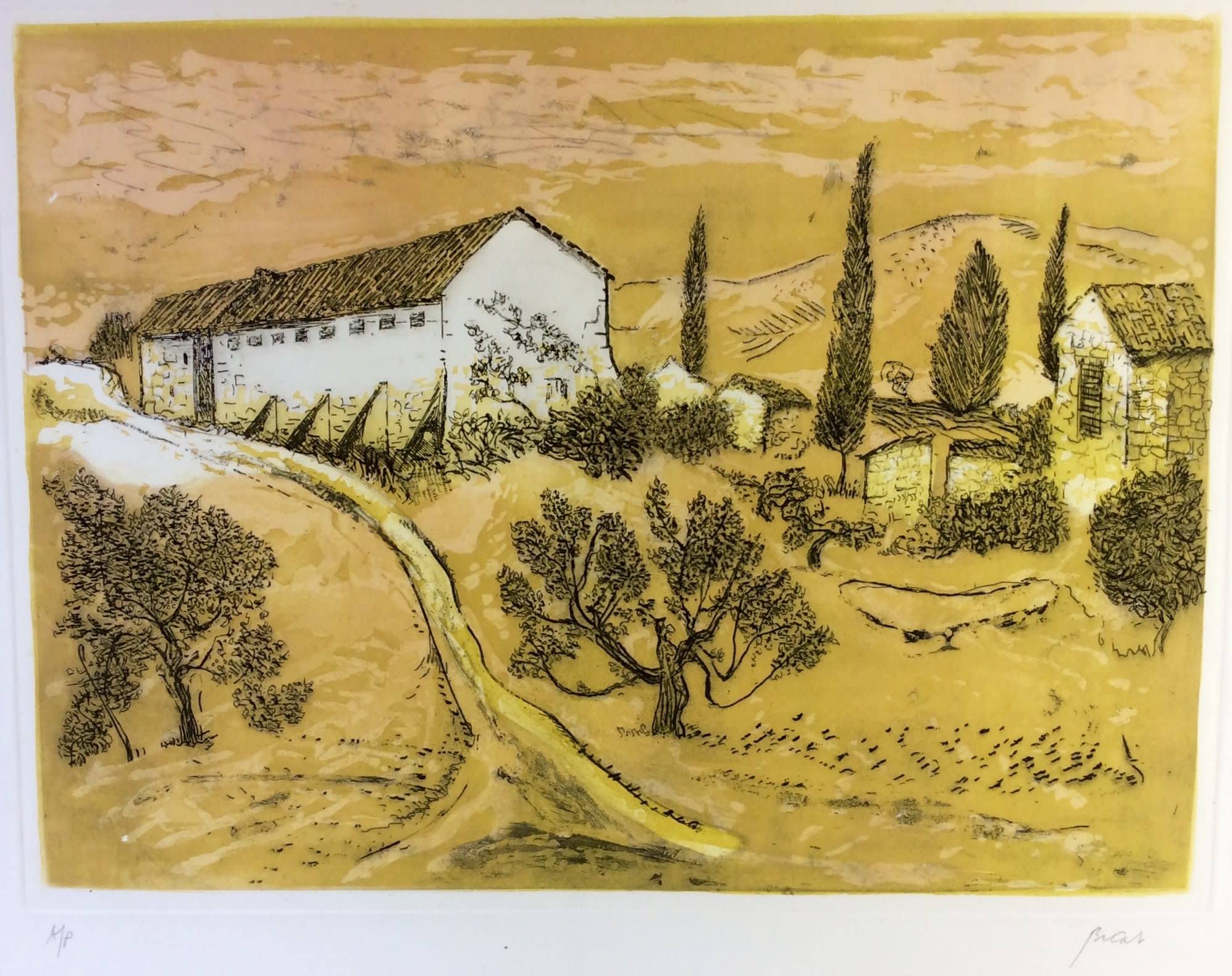 André Bicât, Monticiano (Tuscany), c 1970