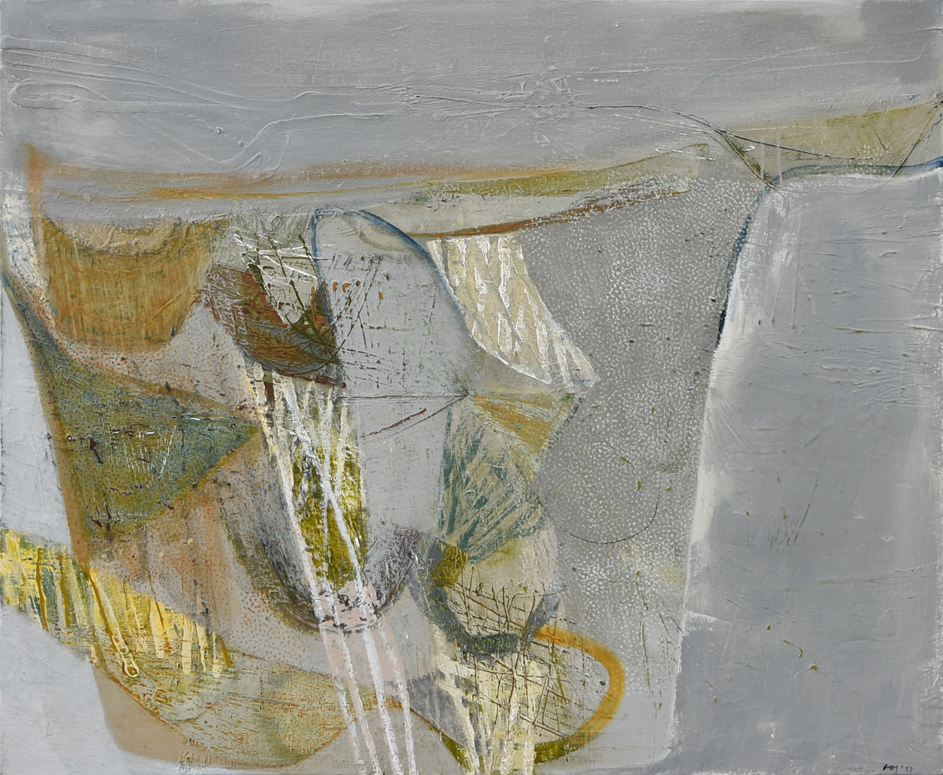 Peter Joyce, Salt Pan Landscape, Ancient and Re-Worked, 2017