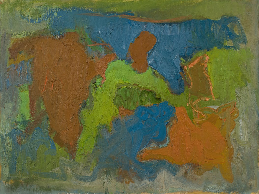 Esteban Vicente, NO. 7, 1961