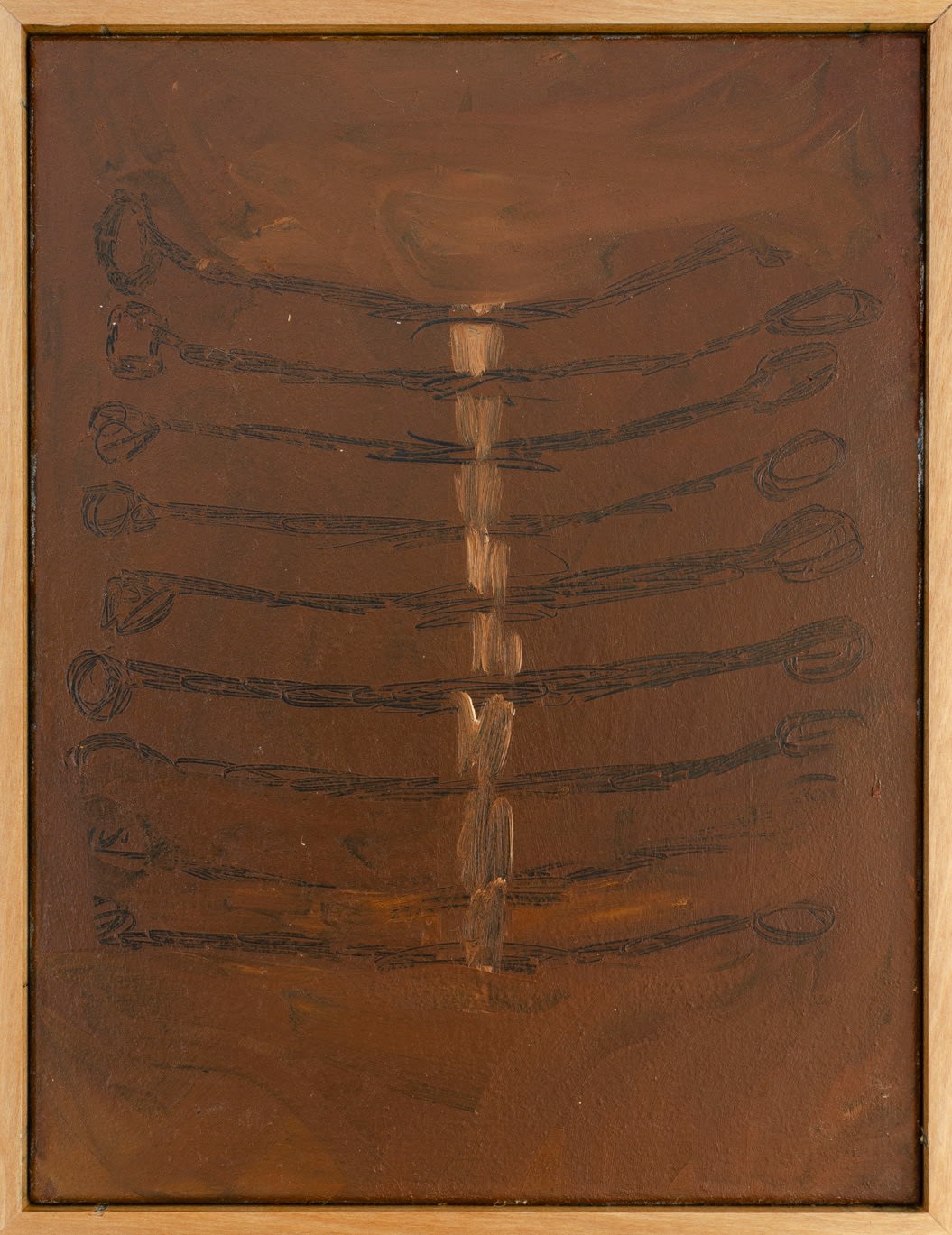 Ruby Wilkinson, From Pillar to Post (Ribcage), 2021