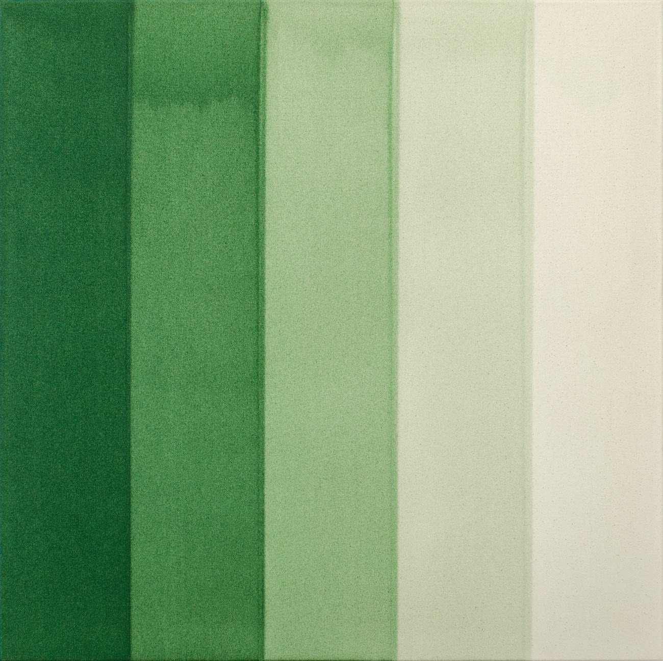 Simon Morris, Green Watercolour Painting, 2014