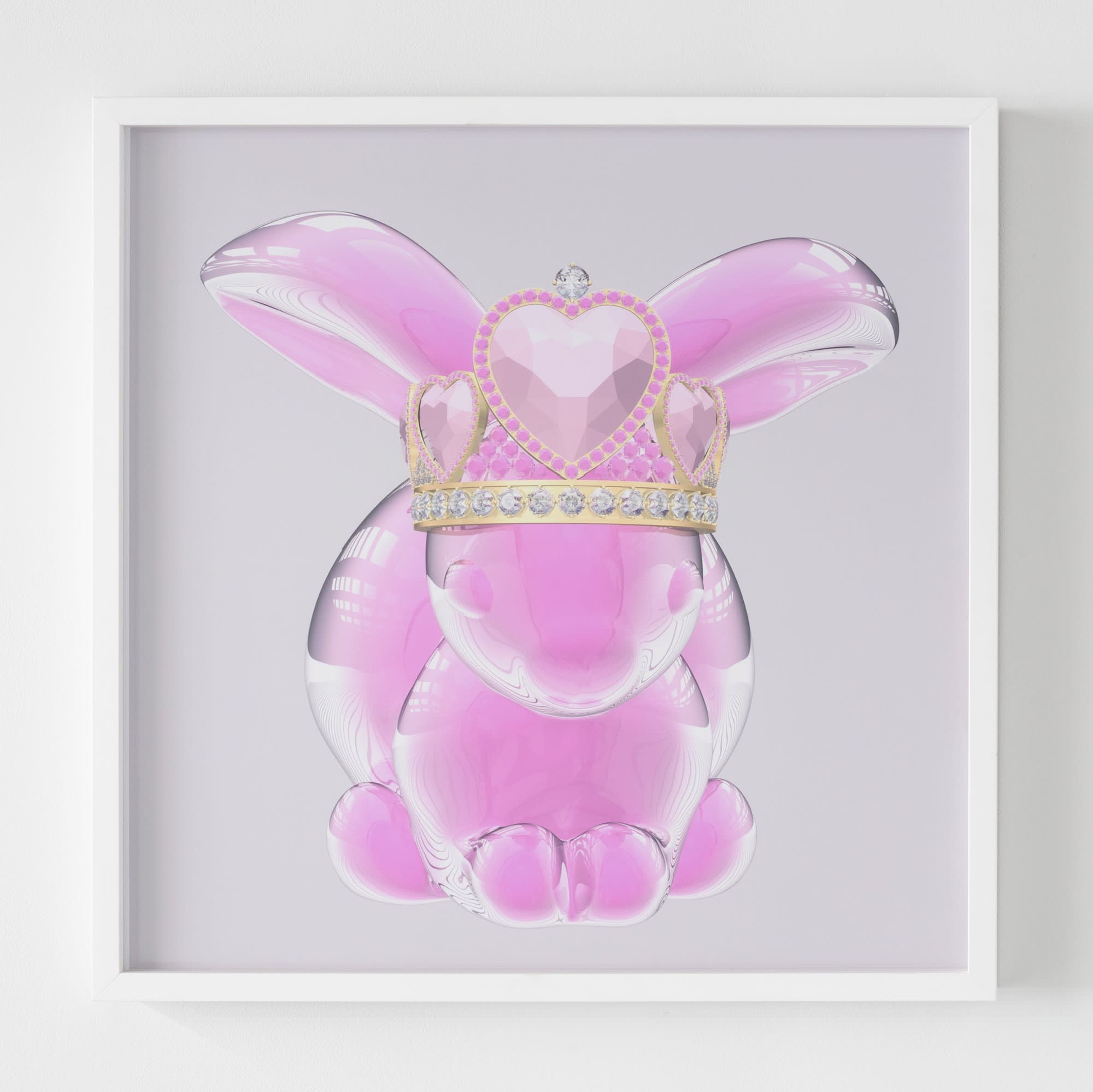 Hye Rim Lee, Pink Bunny Crowned 2, 2023