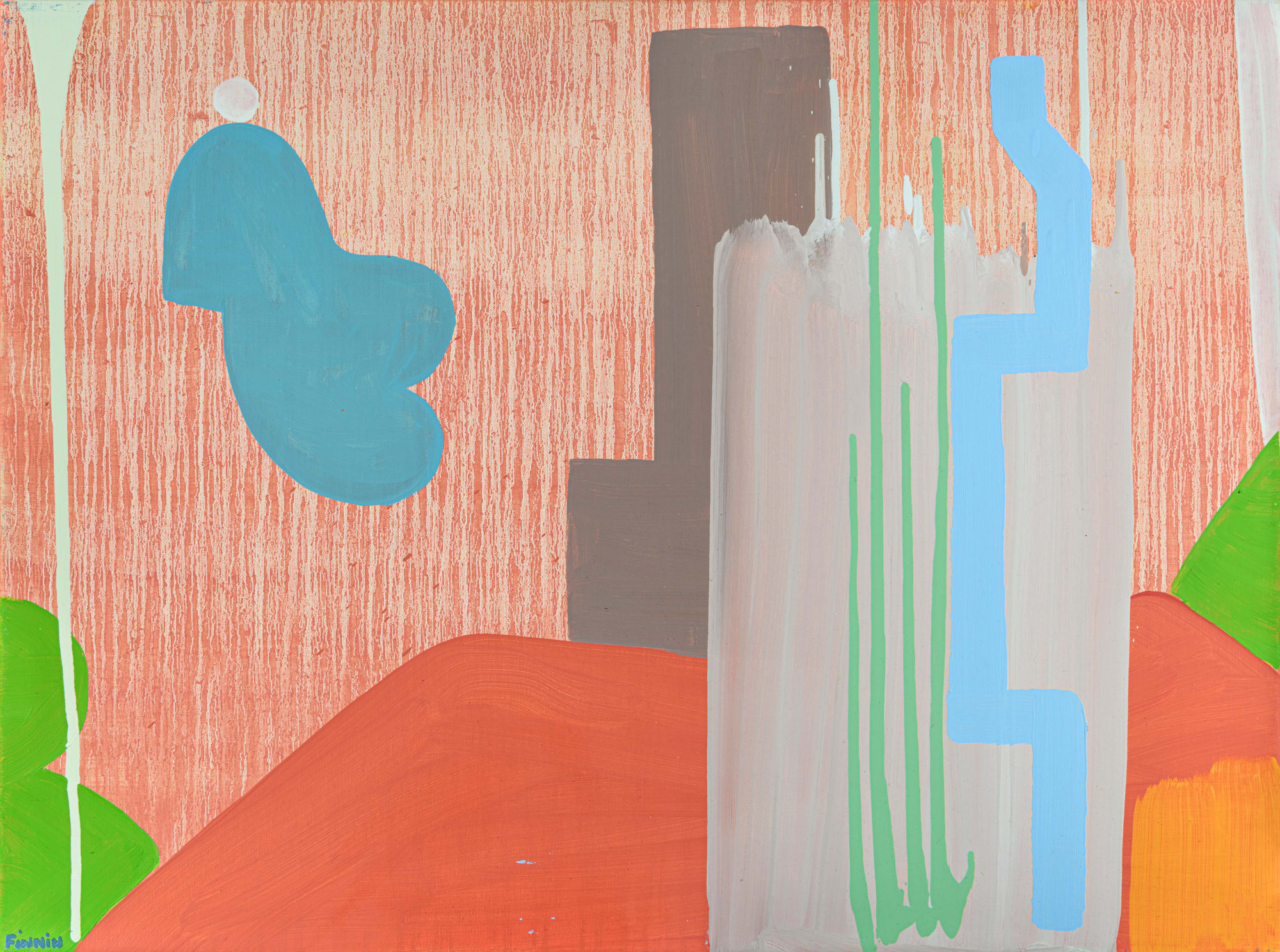 Martin Finnin, A Breeze Jumps Over a Mountain of Lead, 2022