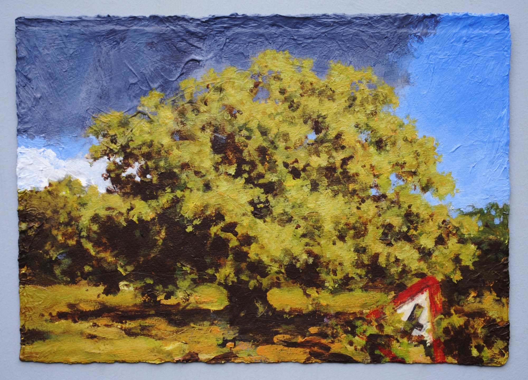 David Tress, Summer Oak. Turn Right, 2020
