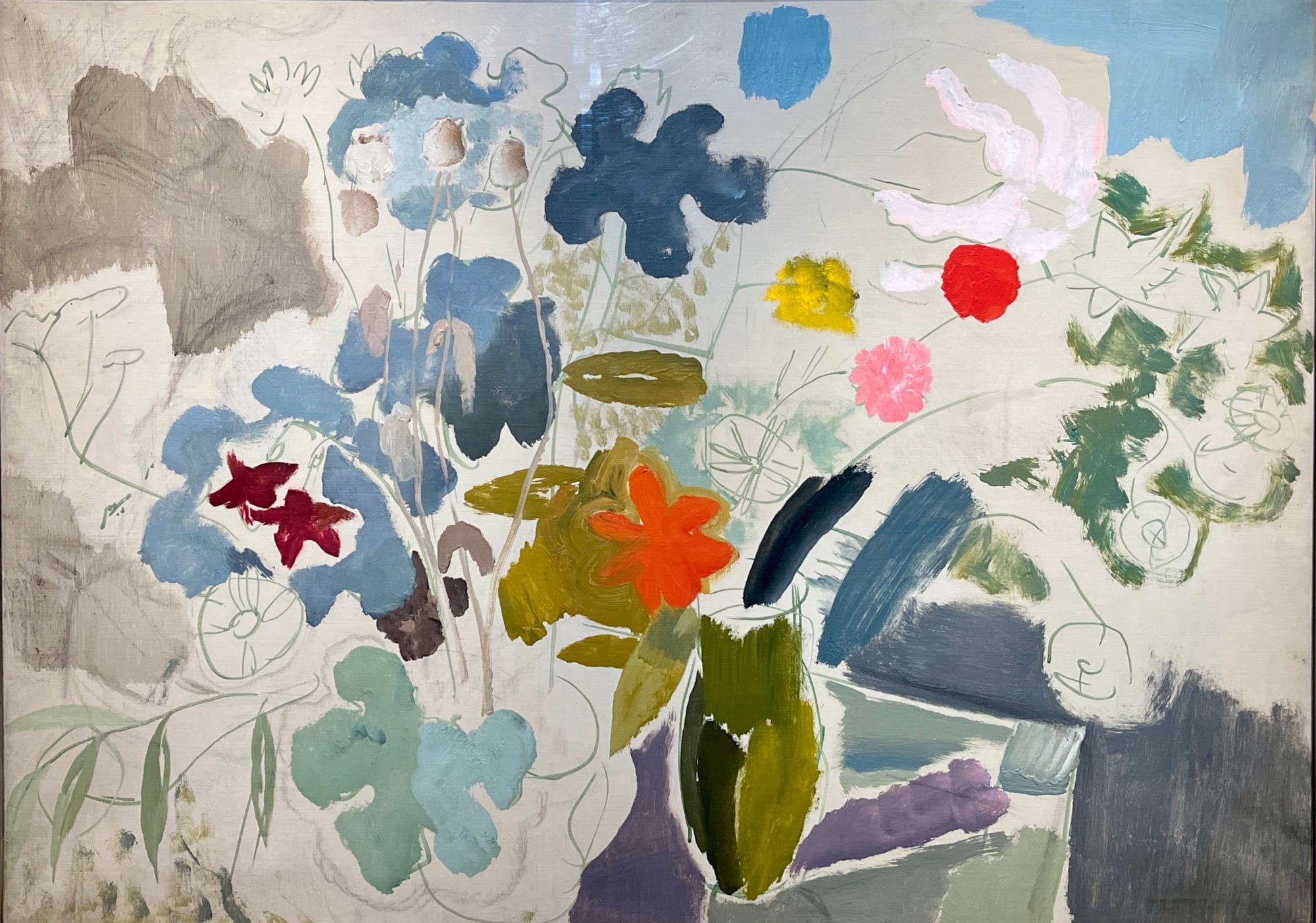 Ivon Hitchens, Still Life, Garden Conservatory, c.1935