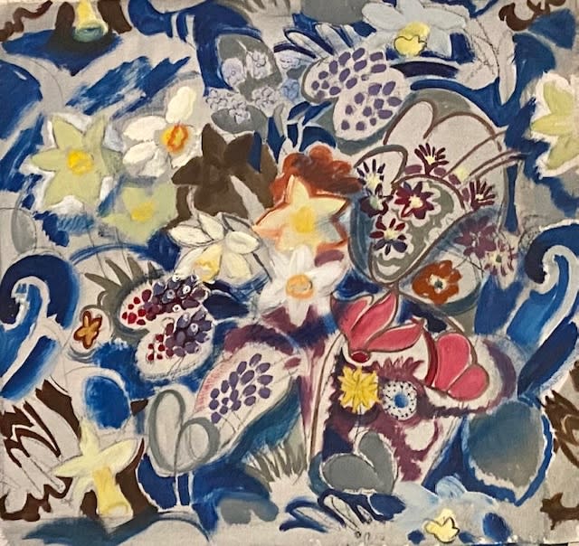 Ivon Hitchens, Flower Composition, c.1941