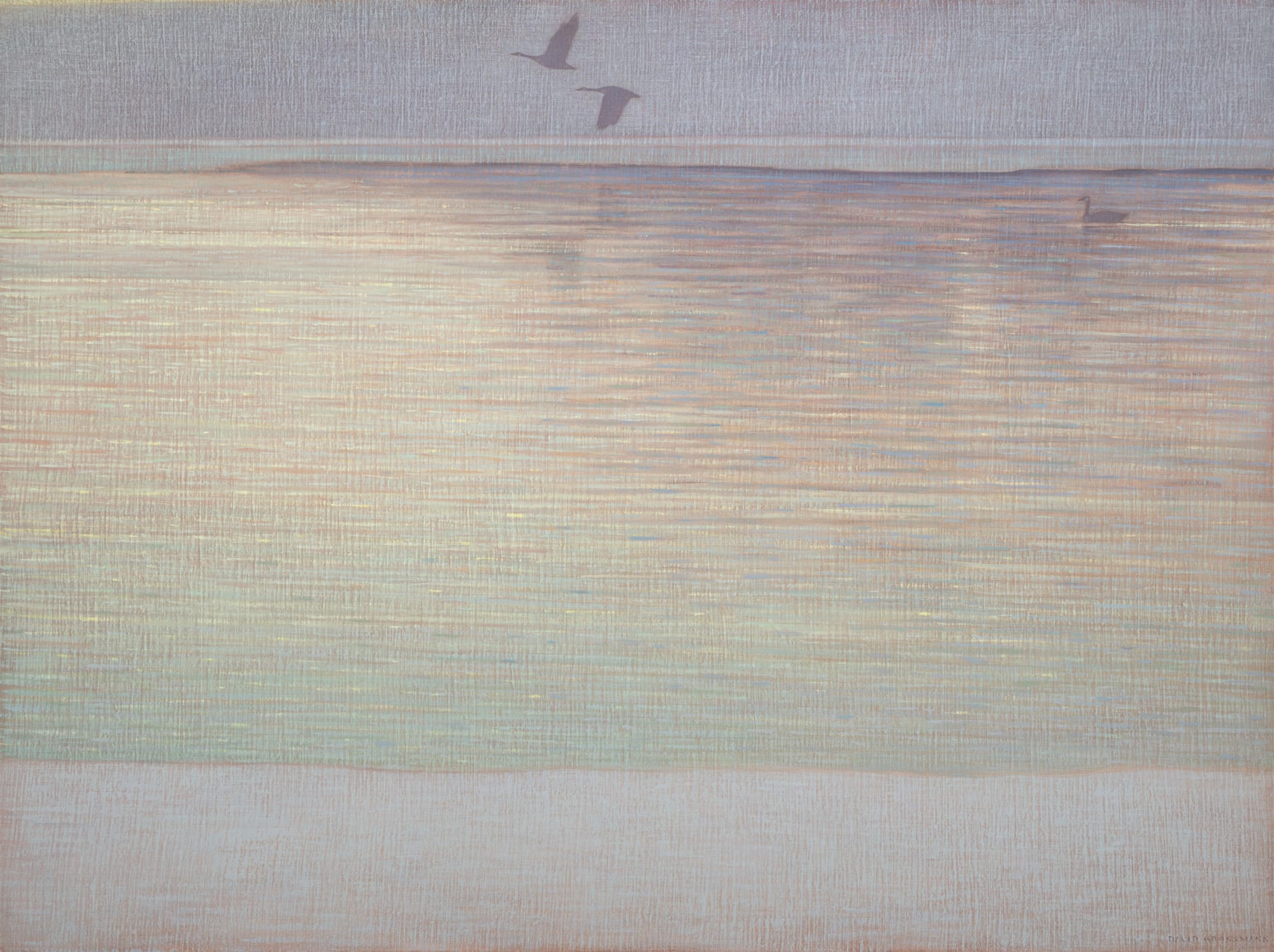 David Grossmann, River Flight in Winter Colours, 2022