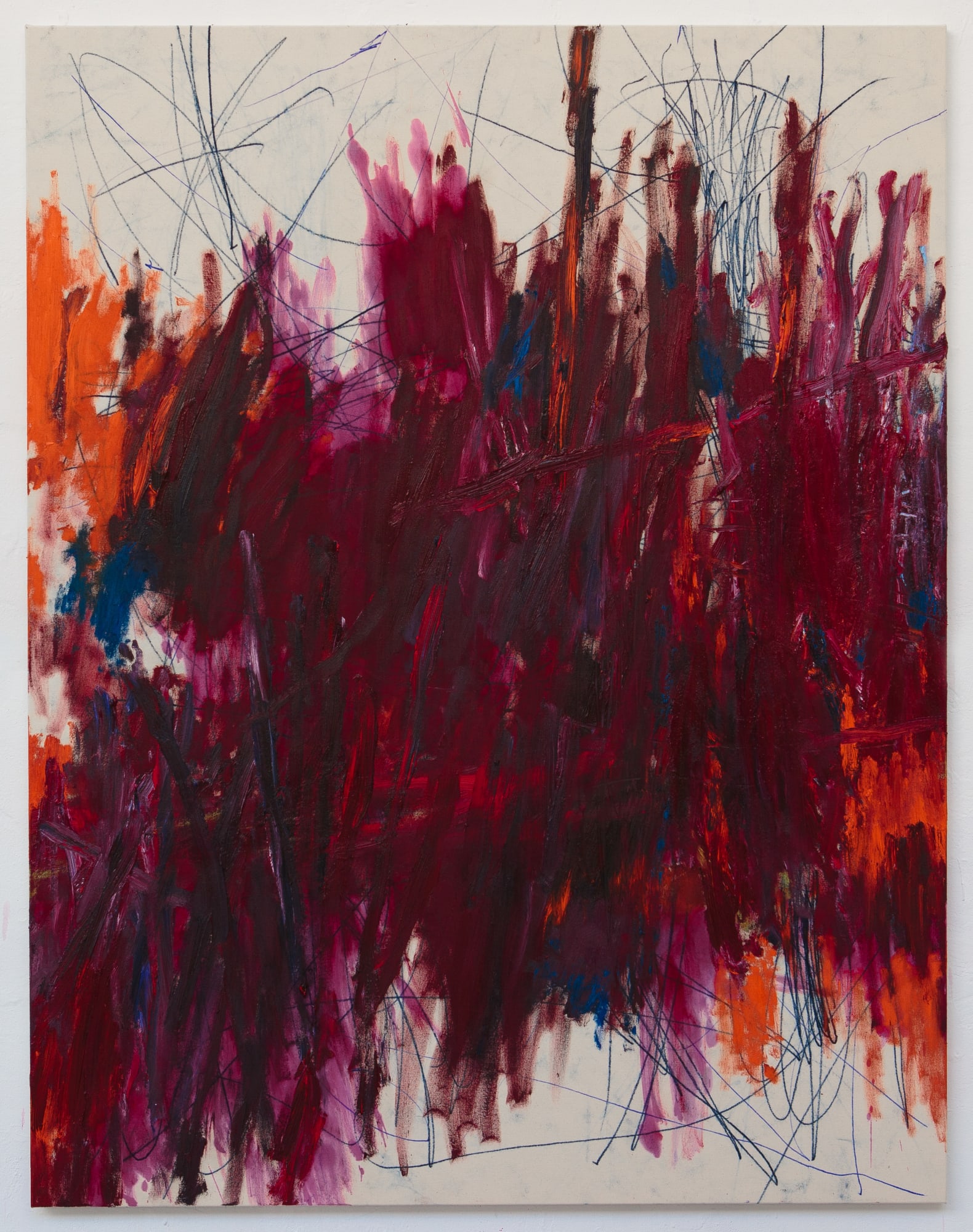 Lotte Wieringa, Burgundy in her belly, 2024