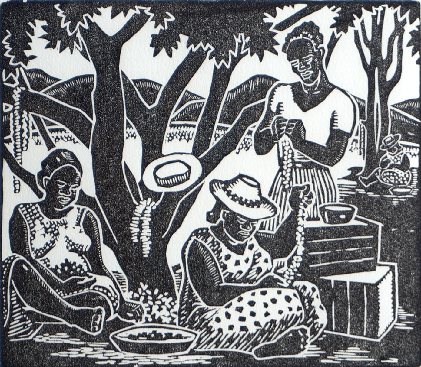 Cornelia MacIntyre Foley, Under the Mango Tree, 1940 (ca.)