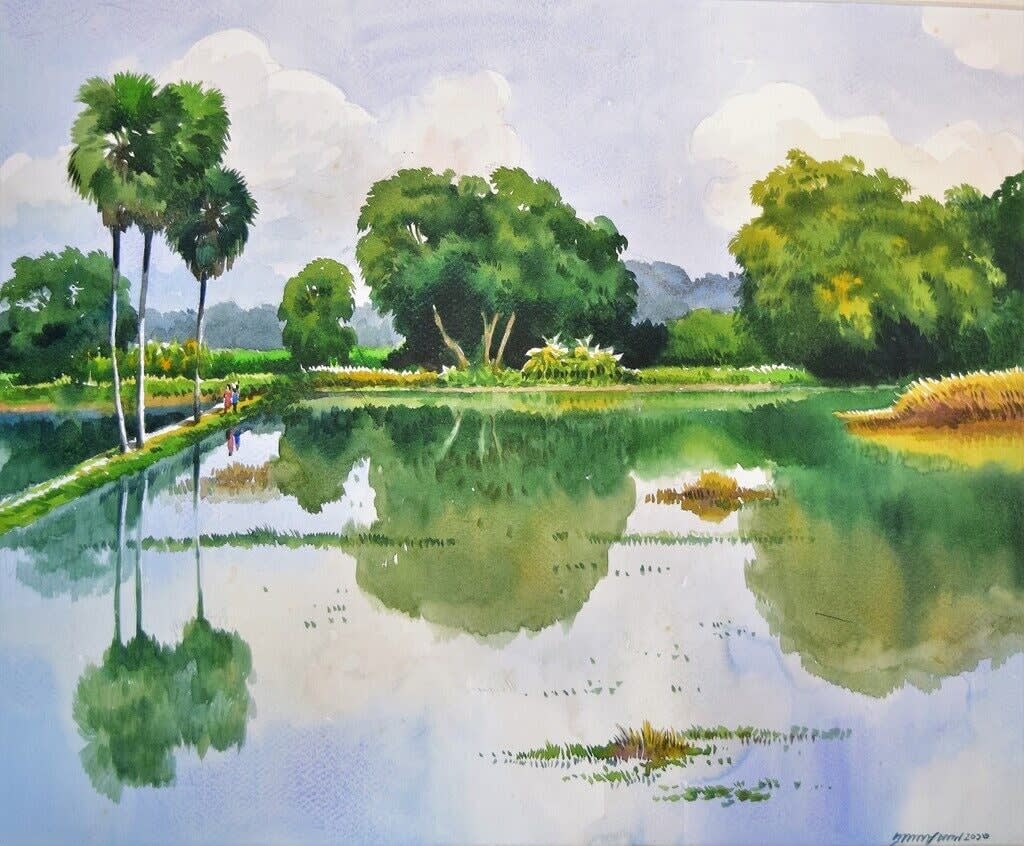 Pradosh Paul, Landscape 04, 2013