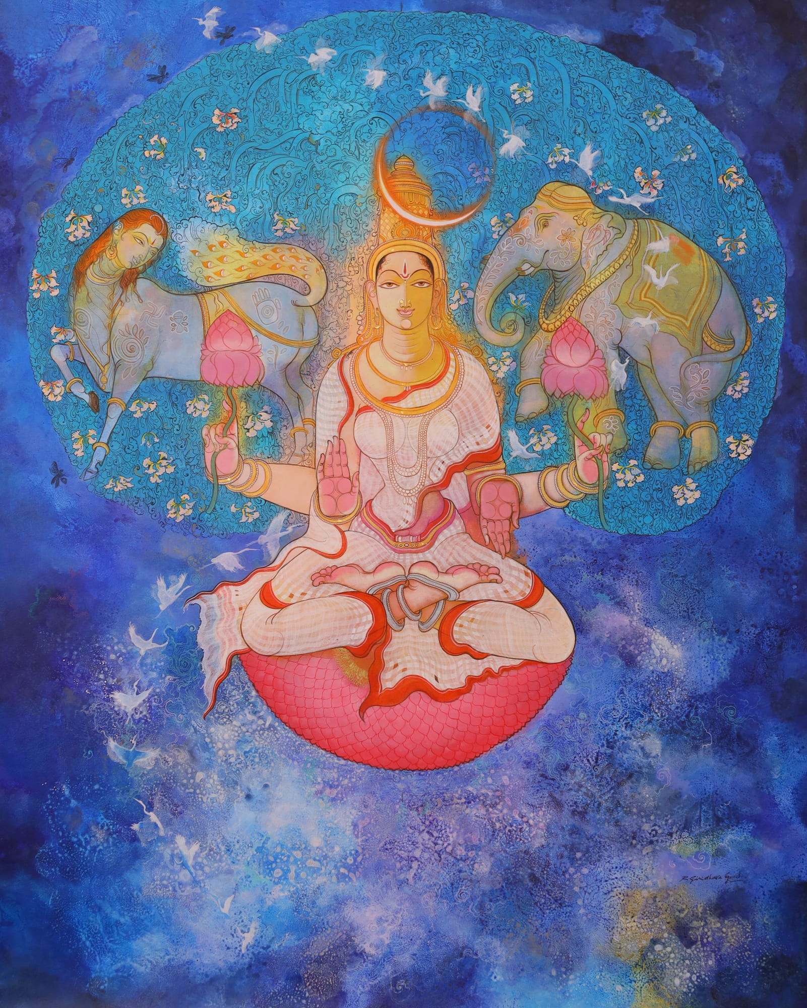 Rayana Giridhar Gowd, Chandra Sahodari Mahalakshmi