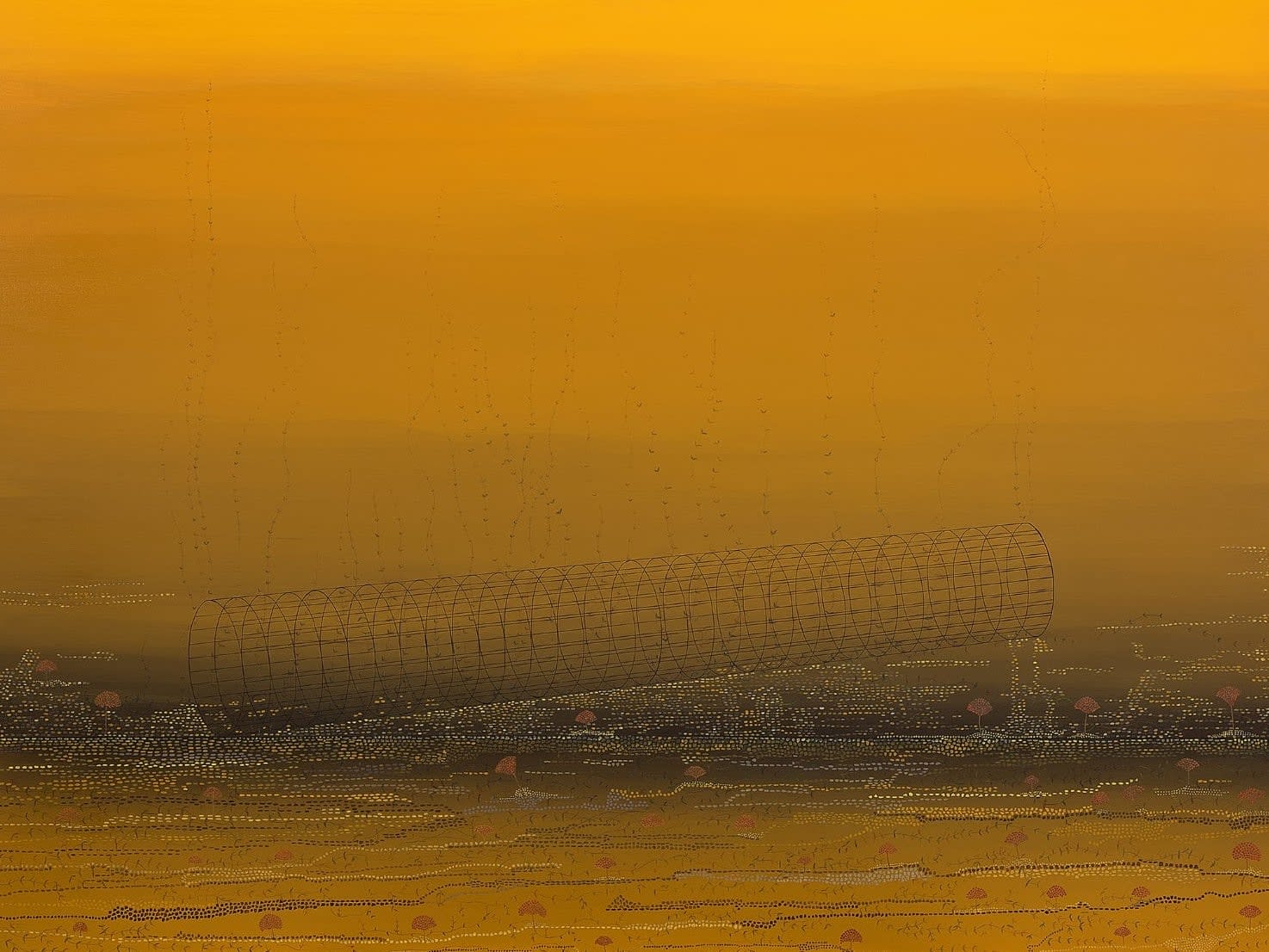 Rachana Badrakia, Flow-II, 2018