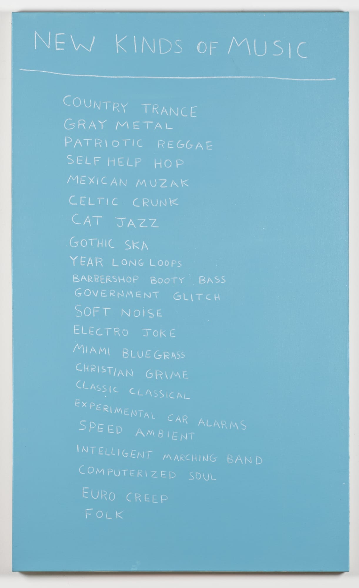 Scott Reeder, New Kinds of Music, 2017