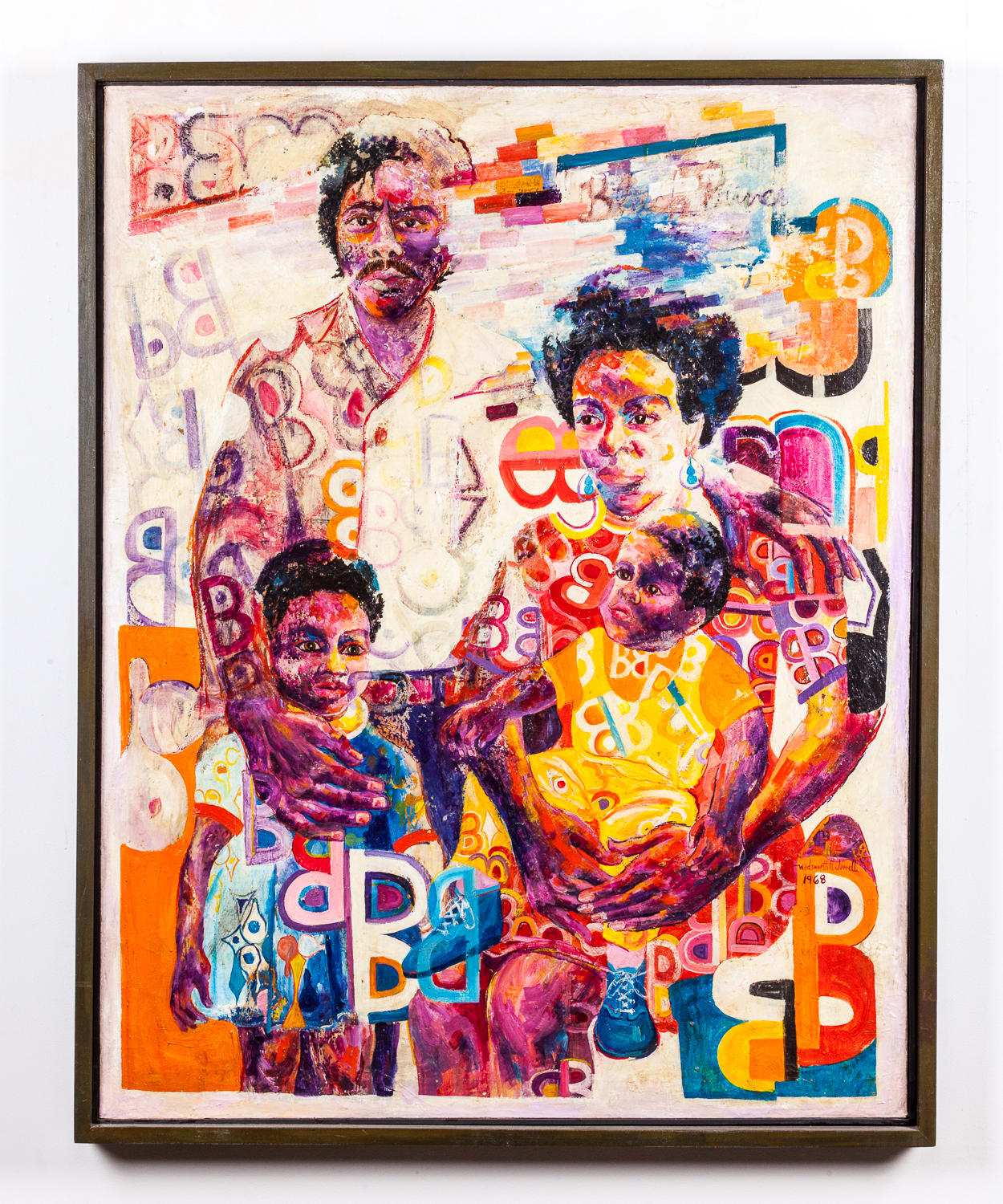 Wadsworth Jarrell, Black Family, 1968