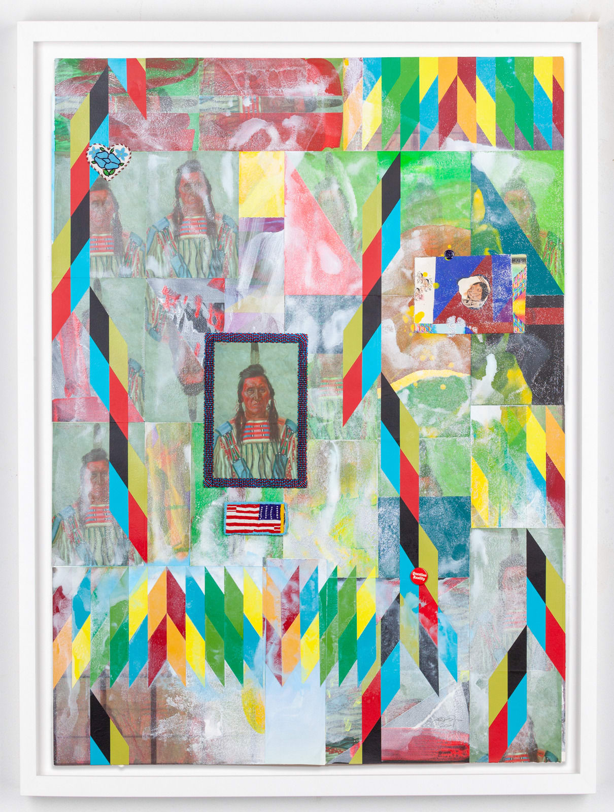 Jeffrey Gibson, Chief Pretty Eagle, 2020