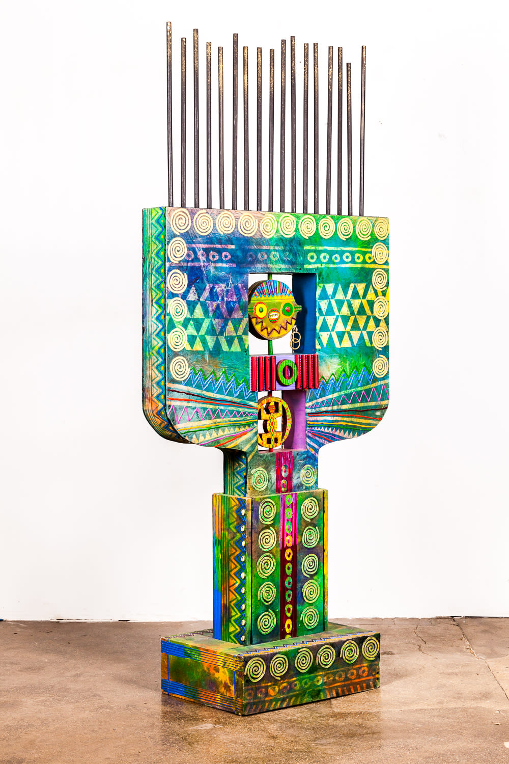 Wadsworth Jarrell, Extolling a Djwoke Headdress, 1993