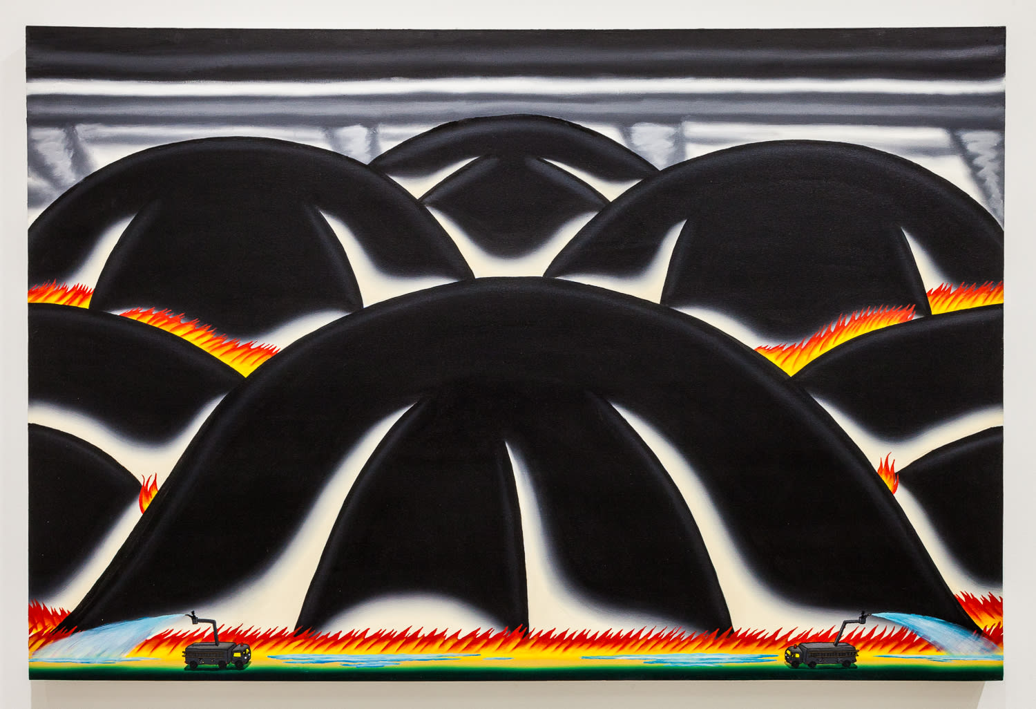 Roger Brown, Burned Hills May-October 1997, 1997