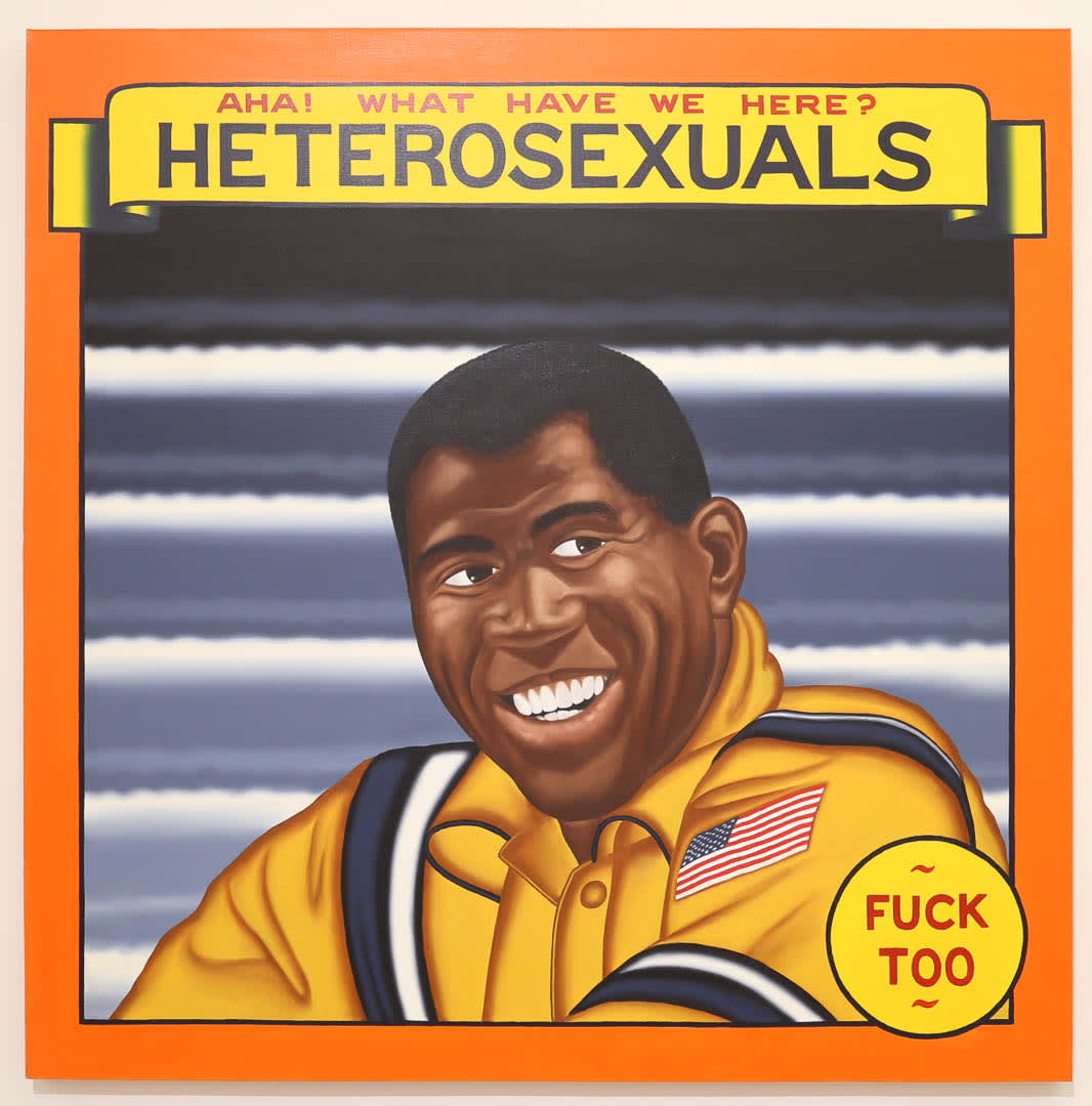 Roger Brown, Aha! Heterosexuals Fuck Too, 1991