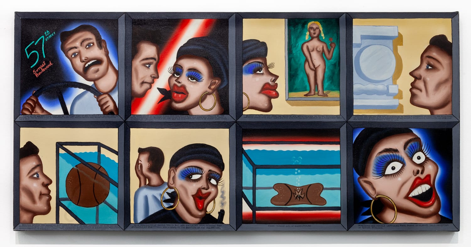 Roger Brown, 57th Street (After Sunset Blvd.), 1988