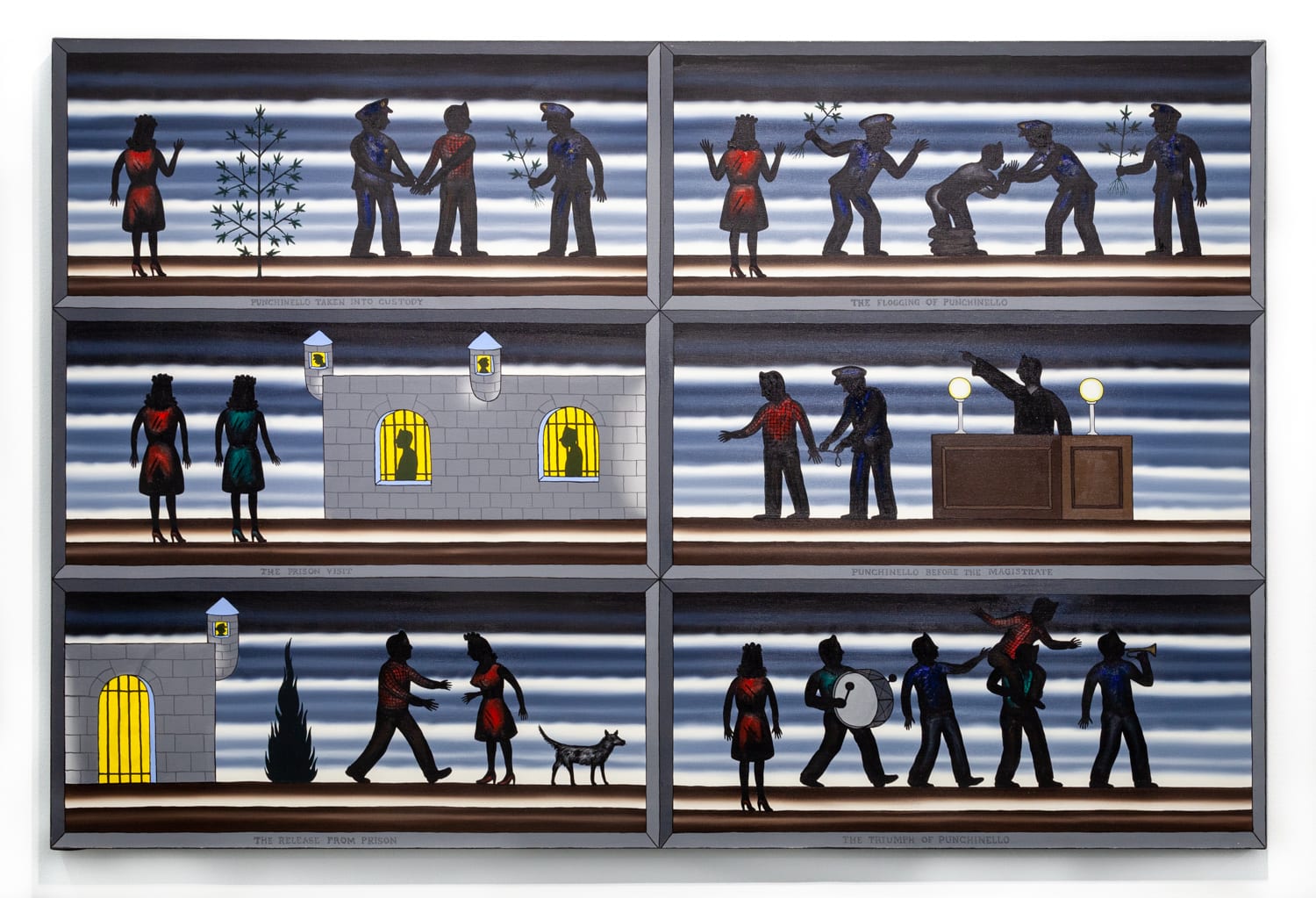 Roger Brown, The Triumph of Punchinello, 1987