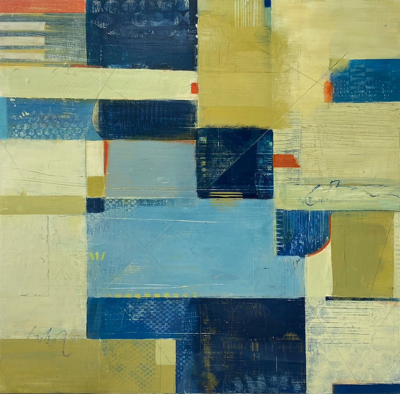 Elyse Katz, The Labyrinth II, 2021