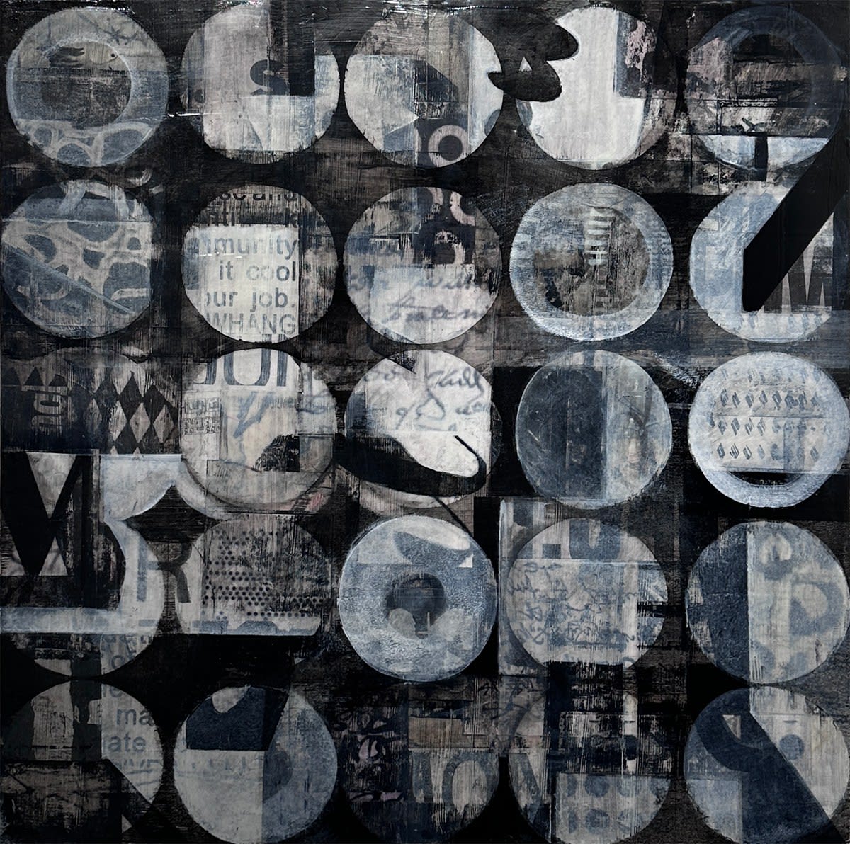 Elyse Katz, Background Noise, 2022