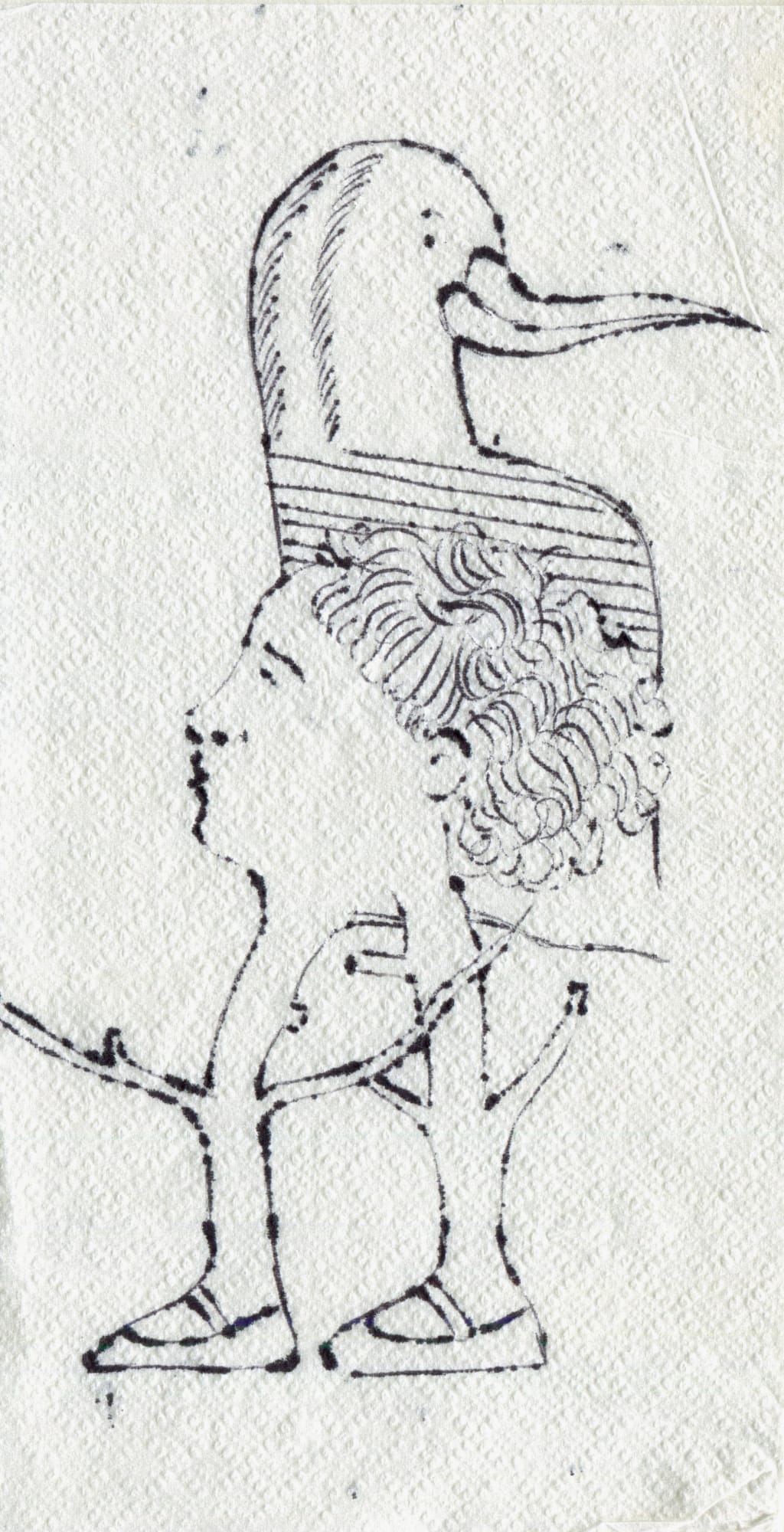 Inès Longevial, Cadavre exquis 3, 2023