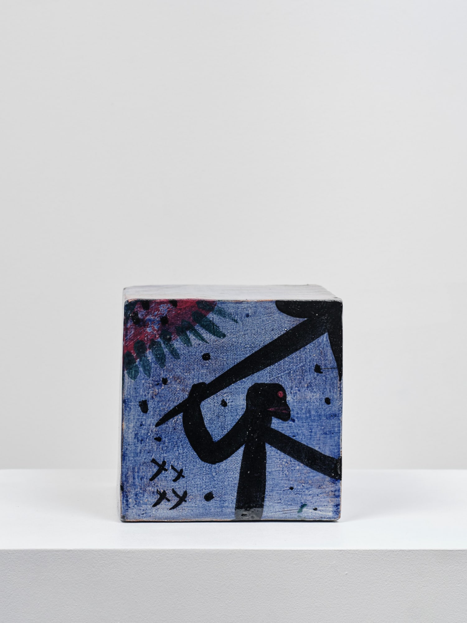 A.R. Penck, Würfel, 1990