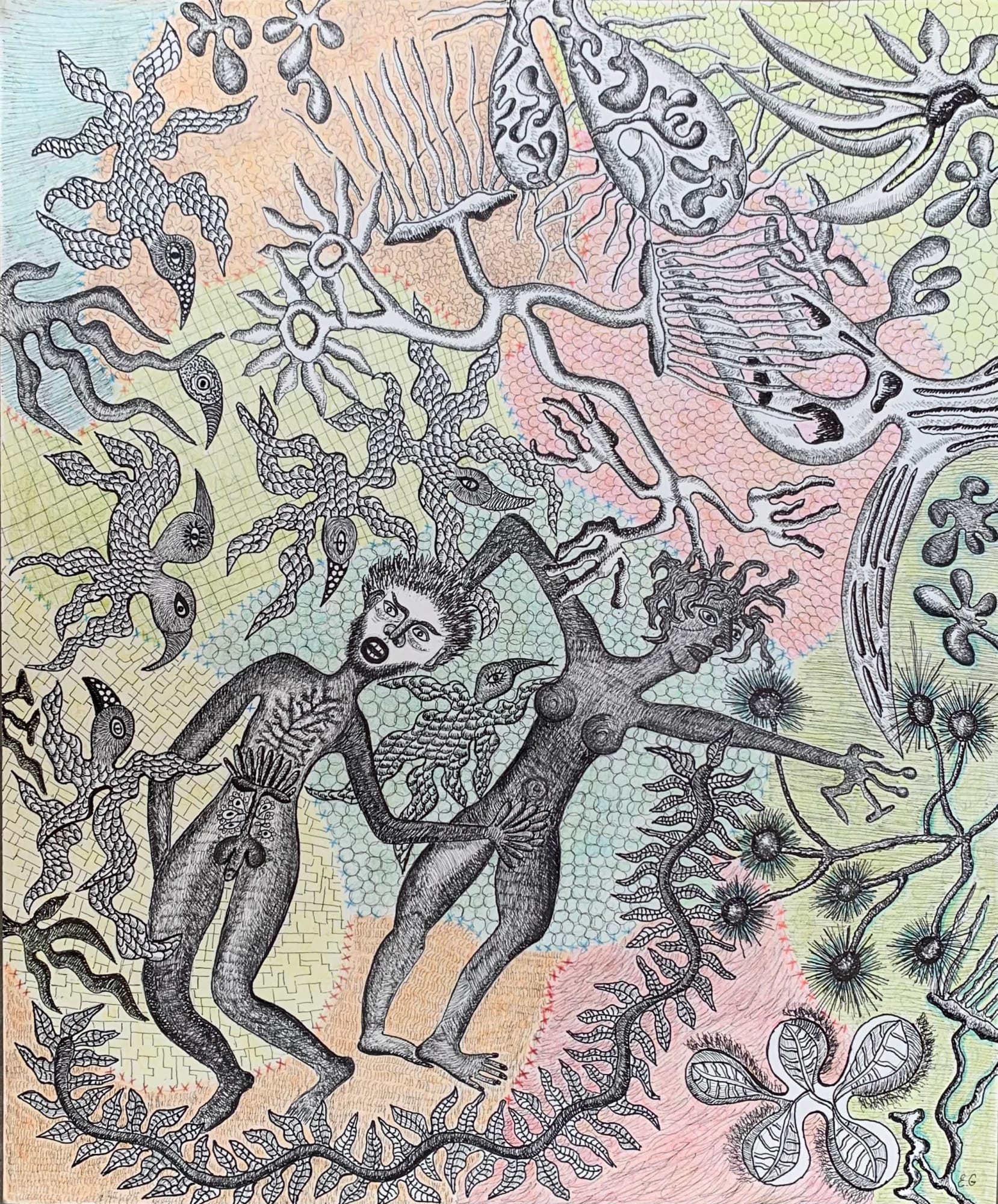 Elizabeth Garouste, Sans titre, 2018