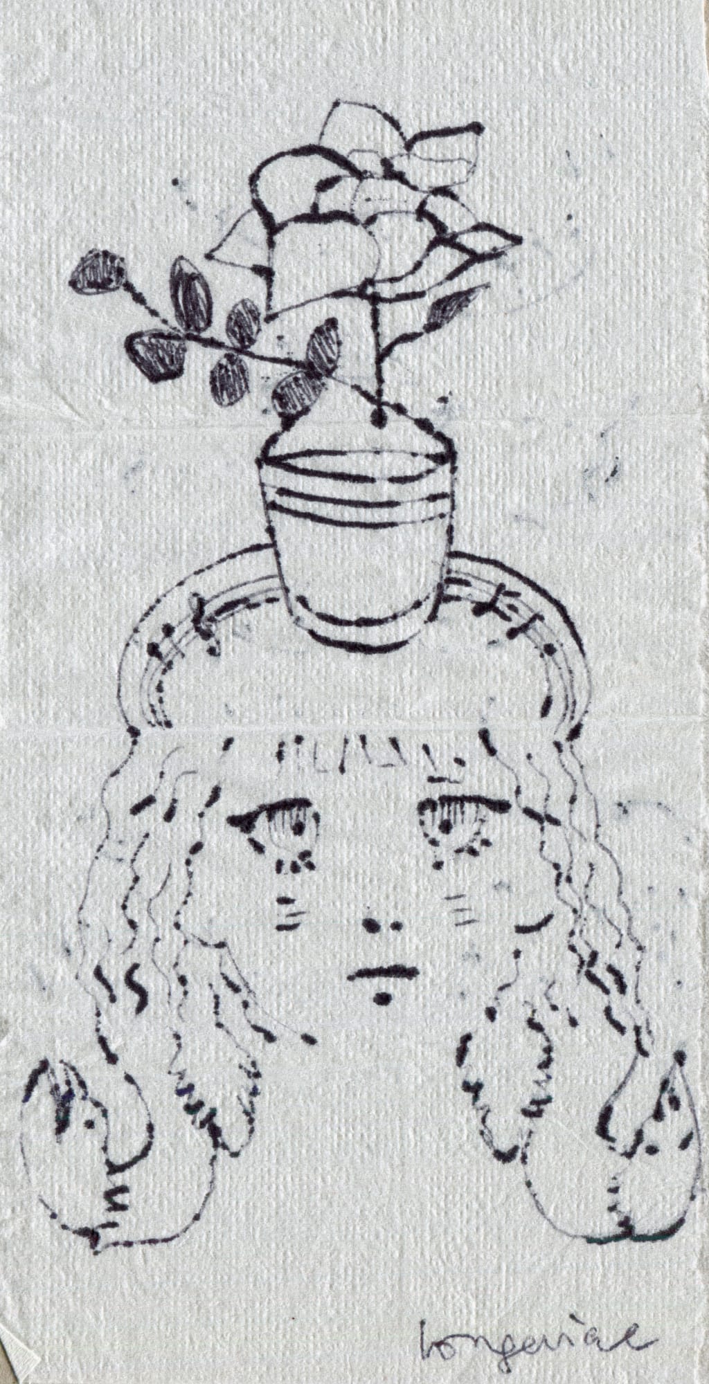 Inès Longevial, Cadavre exquis 17, 2023