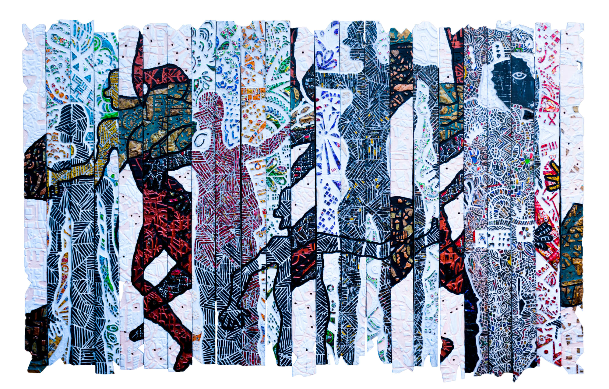 Gerald Chukwuma, EGWU AMARA: PADDLES WITH ONE VOICE, 2019