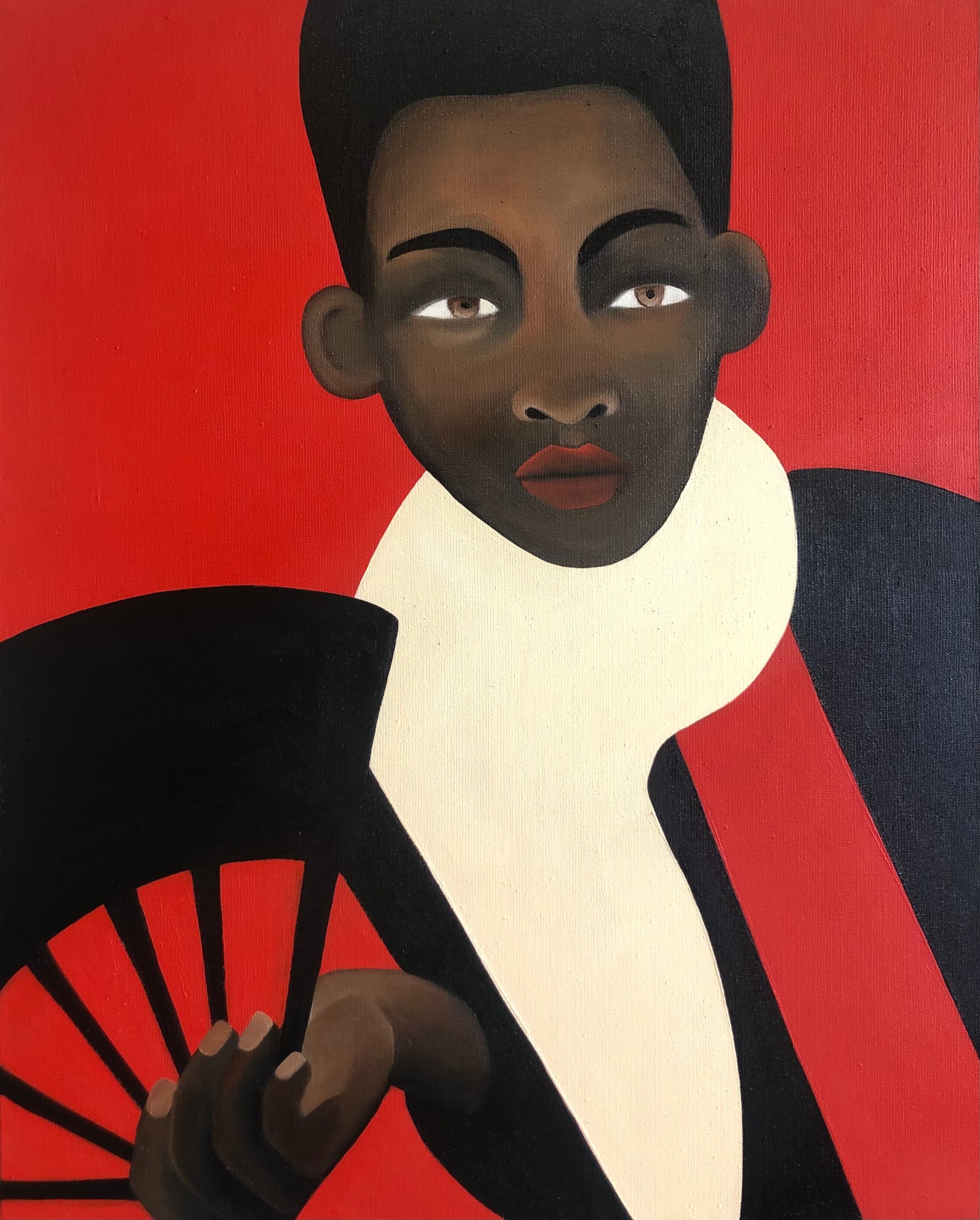 Rebecca Brodskis, L'éventail, 2022