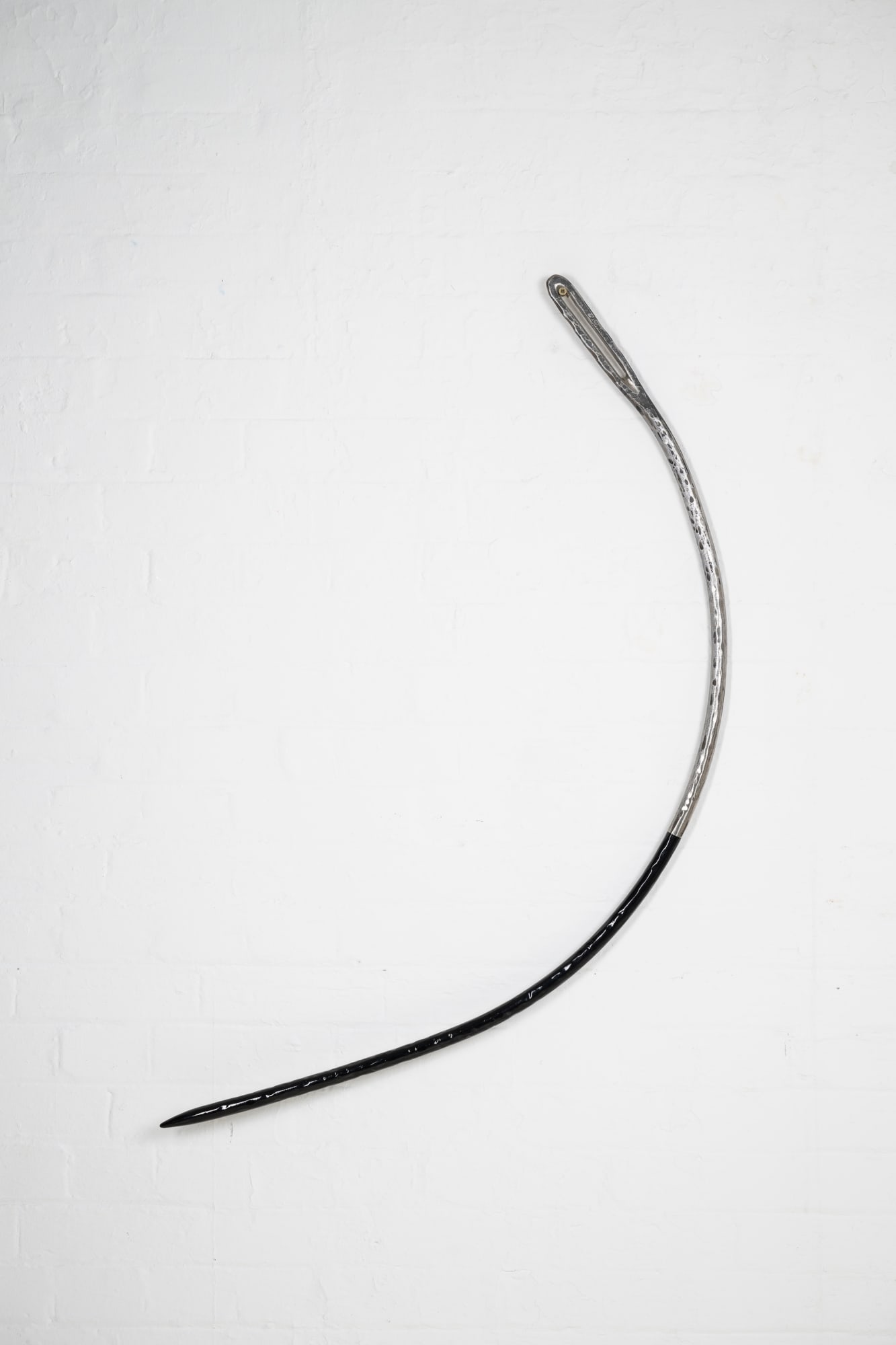 Makiko Harris, Curved Upholstery Needle (Steel + Black), 2024