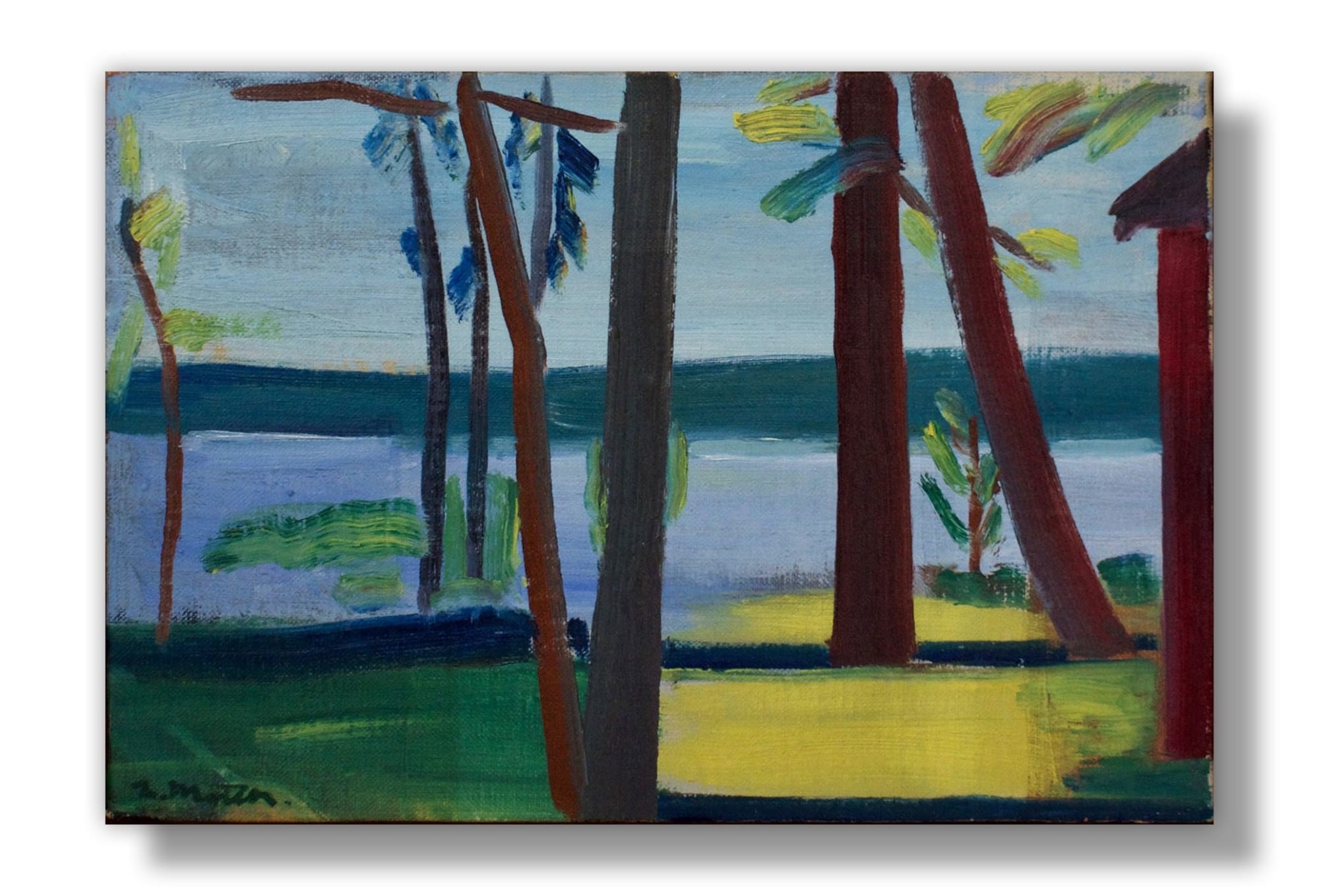 Louisa Matthiasdottir, Maine Landscape, 1975