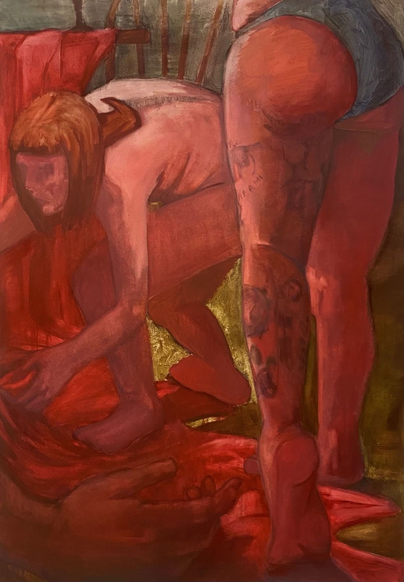 Eva Lewis, Judith in Red, 2021