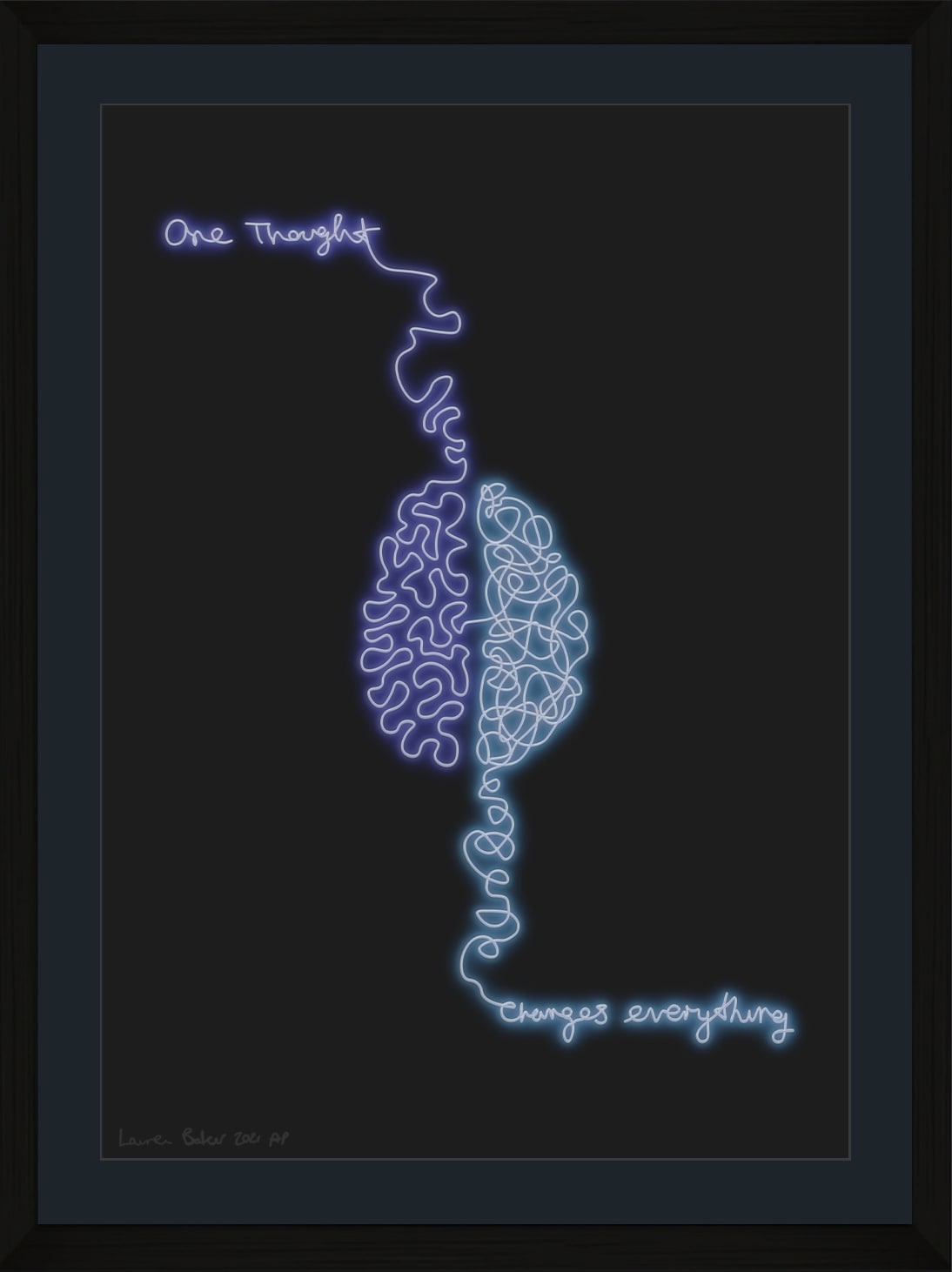 Lauren Baker, One Thought Changes Everything , 2021