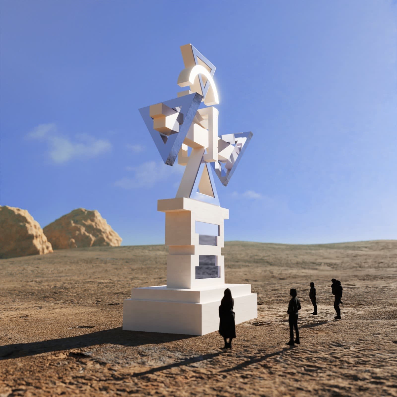 Lauren Baker, Wisdom Totems, 2023