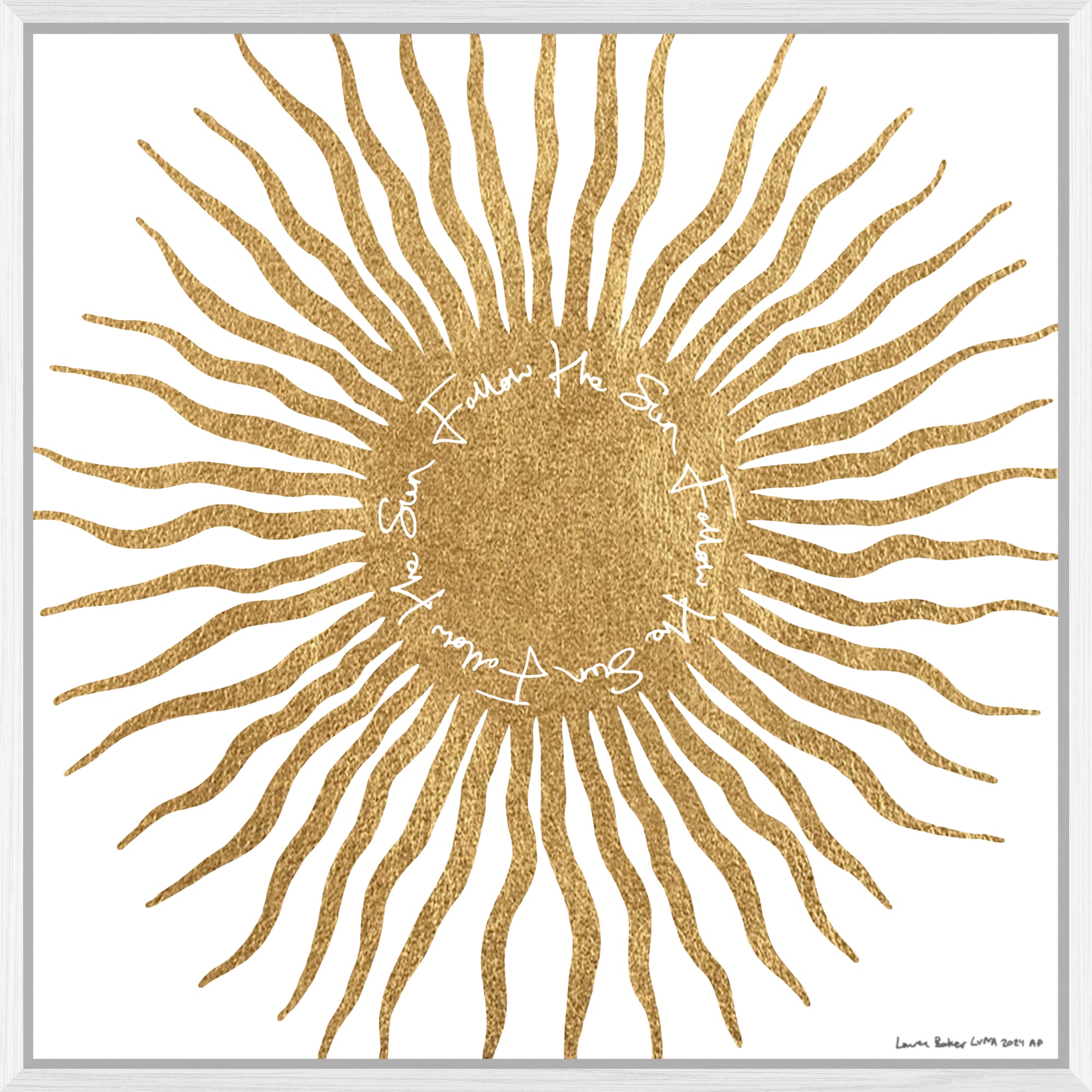 Lauren Baker, Follow The Sun - Light, 2025