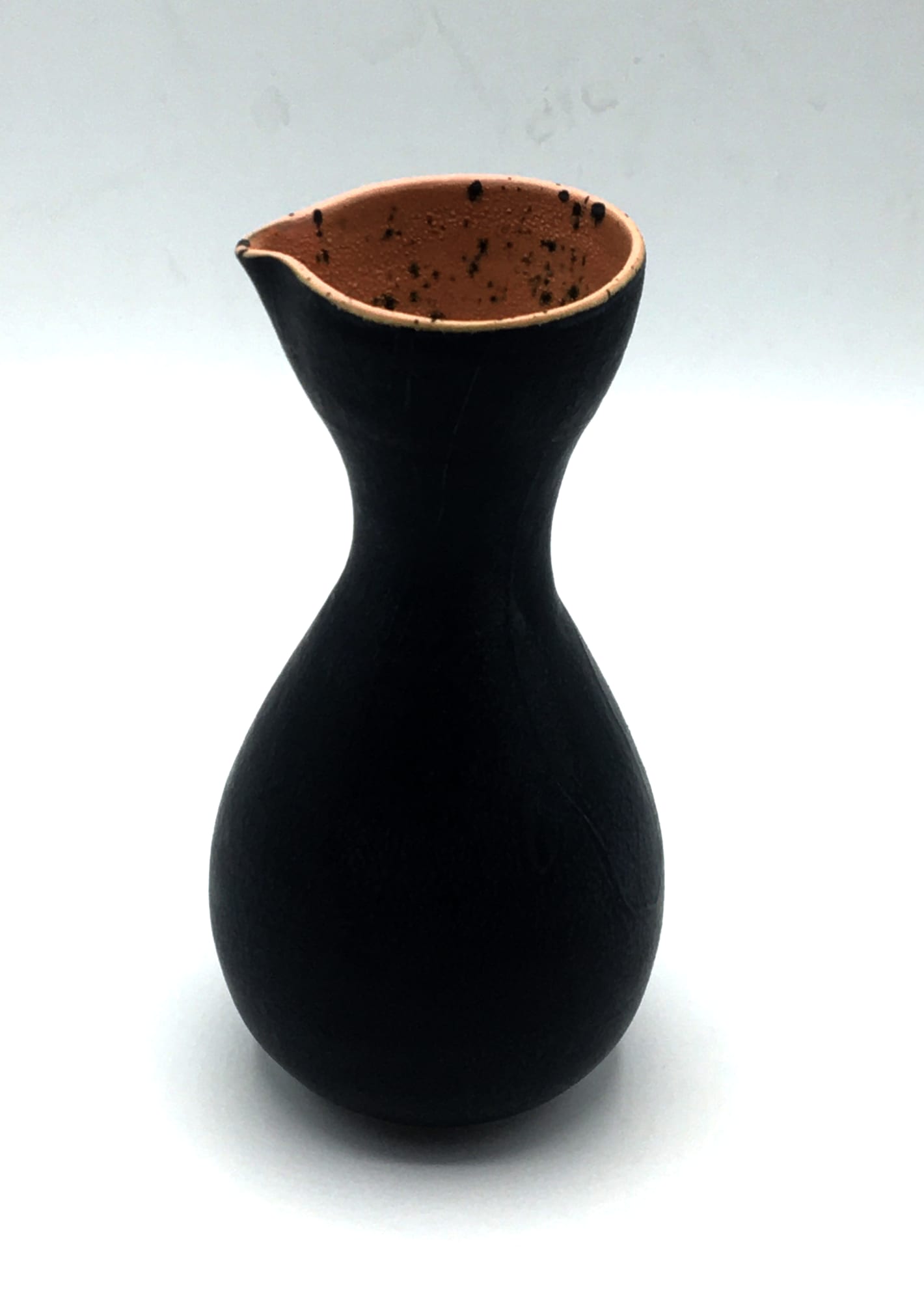 Duncan Cheetham, peach saki bottle , 2021