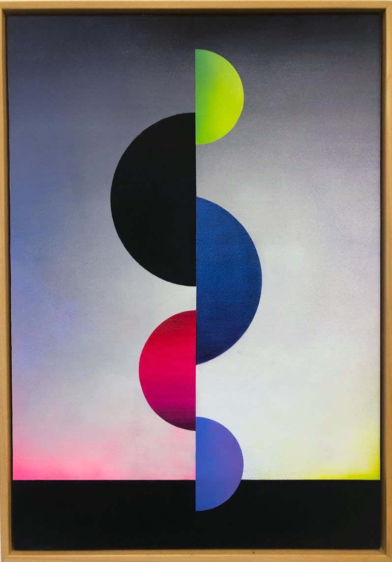 Caroline List, Colour Suspension Violet, 2021