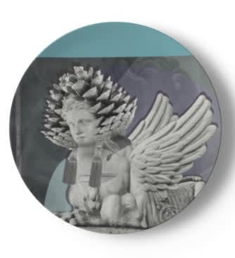 Sasha Bowles, plate, 2023