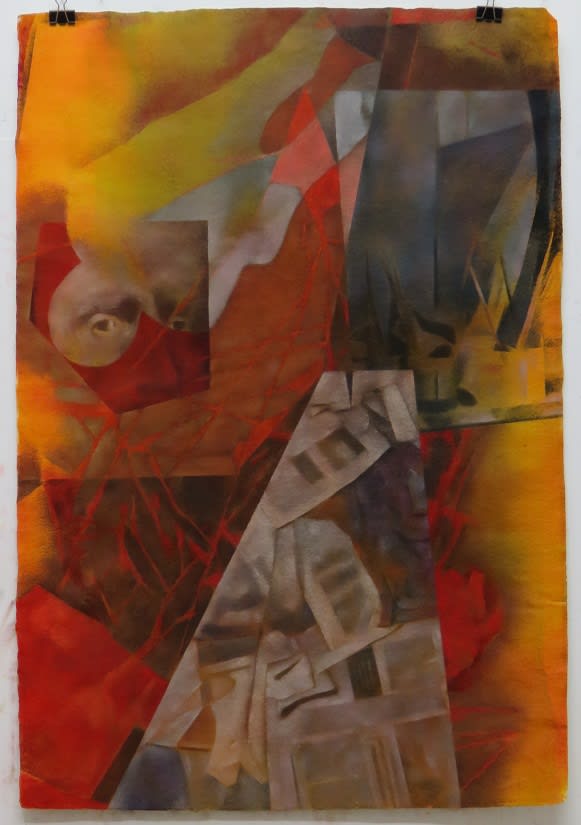 Kerry Andrews, FB Studio study no 7 panel B, 2019