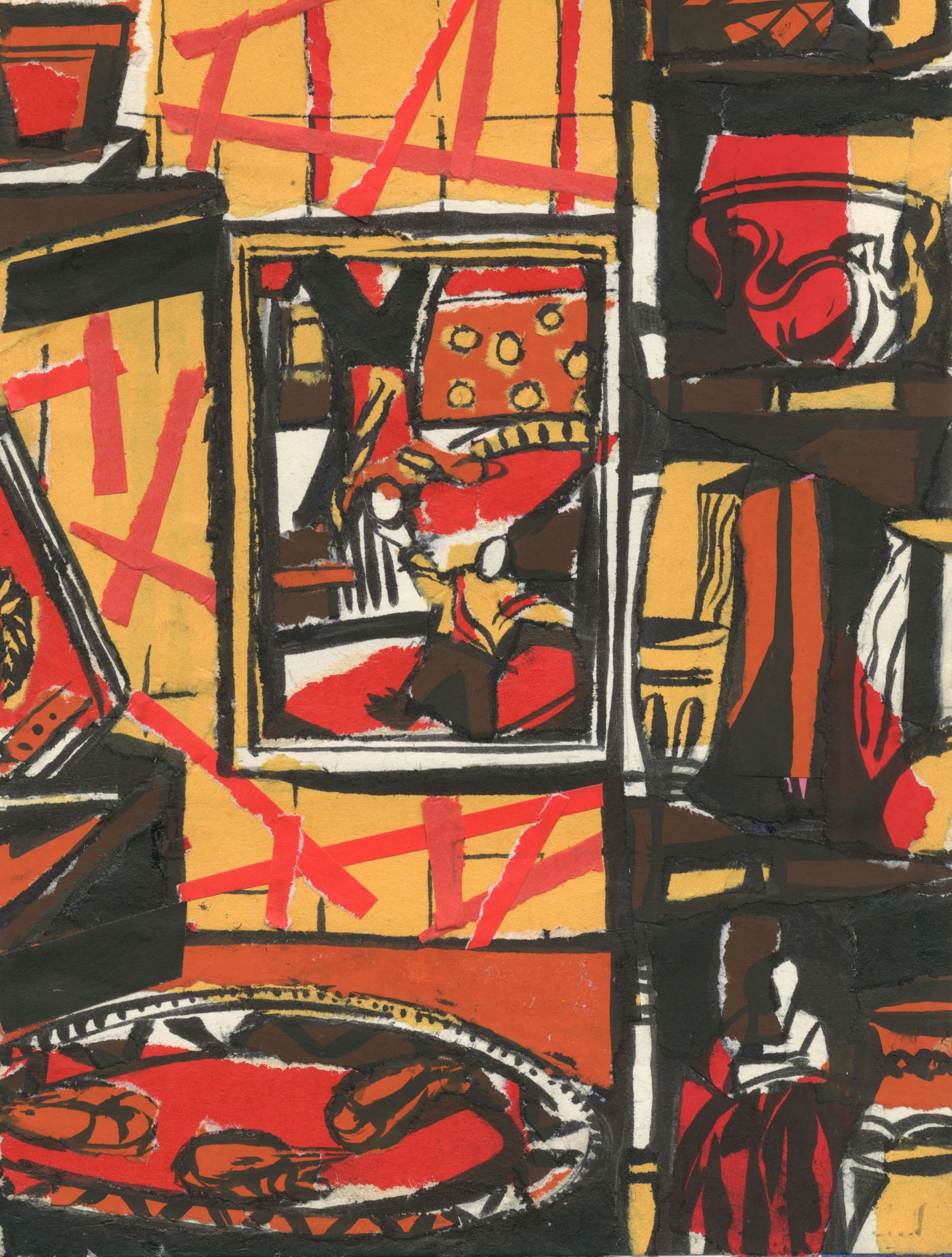 Julie Westbury, Figurines in G and R's Kitchen , 2013