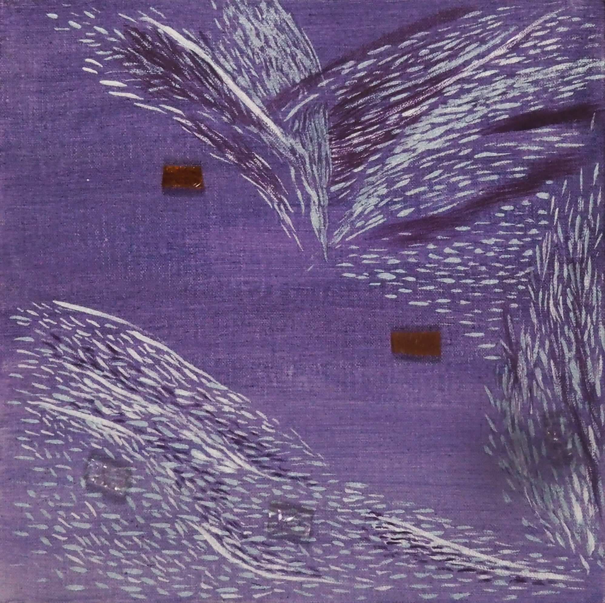 Antoni Malinowski, Chromatic Space. Purple/Grey, 2020