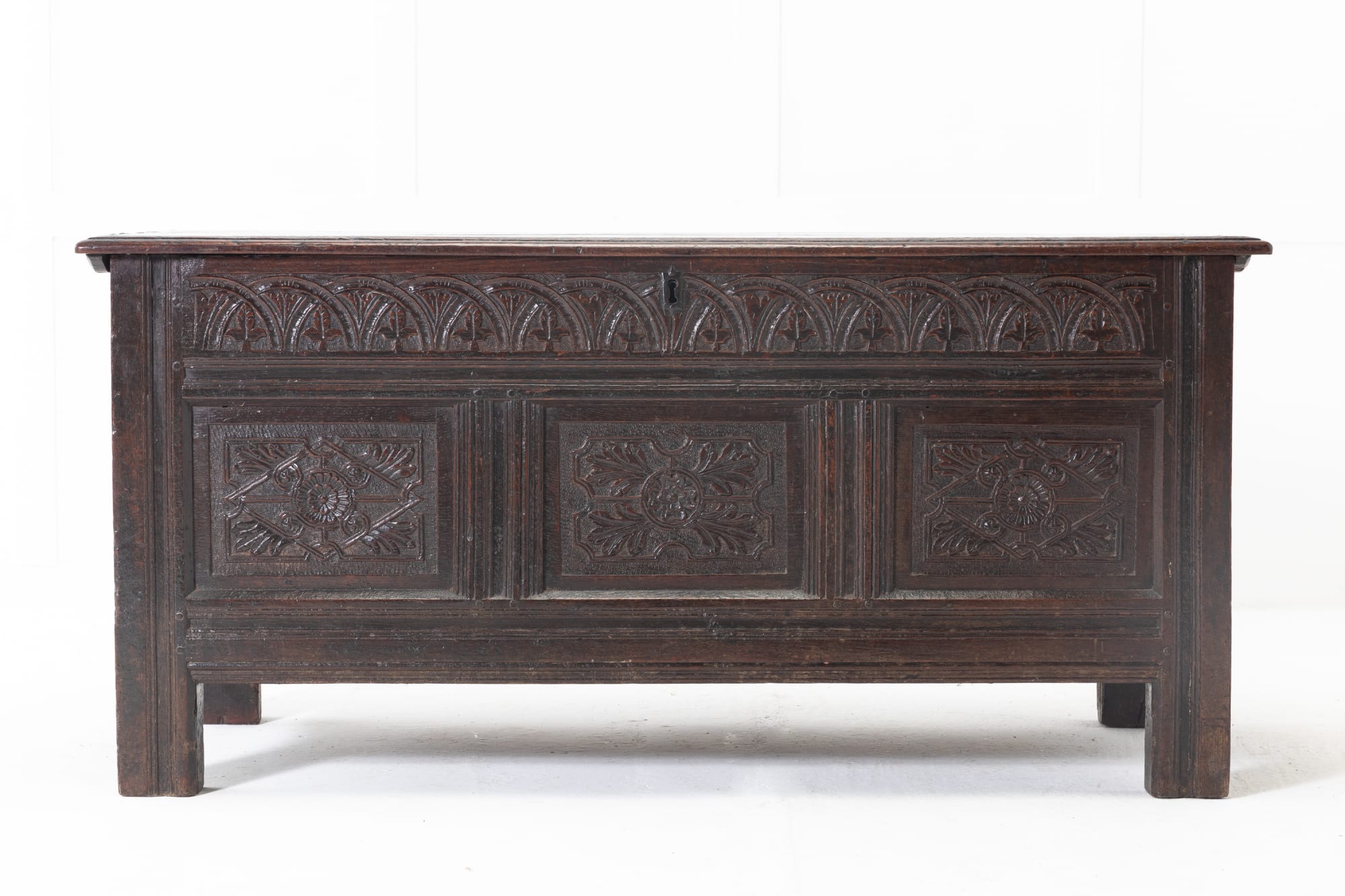 17th Century English Oak Coffer