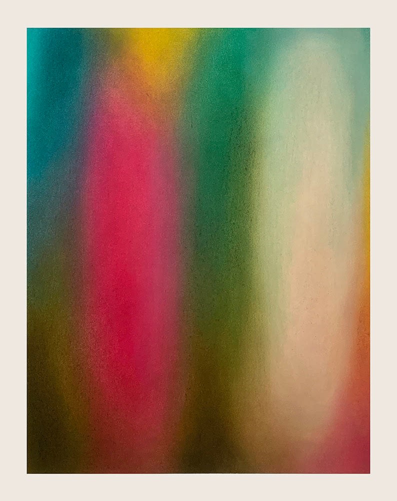 Diane Benoit du Rey, Vibrations (Pastels 3), 2022