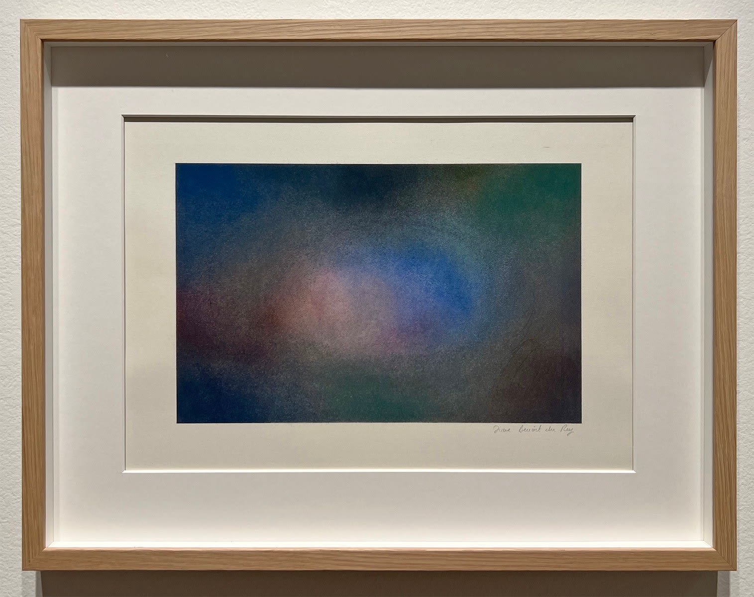 Diane Benoit du Rey, Vibration (Pastel 1), 2022