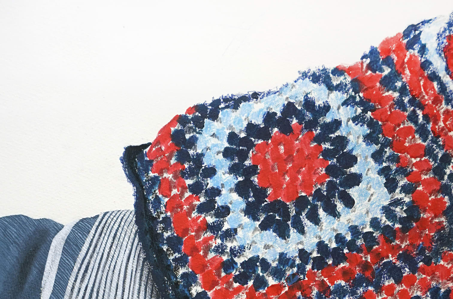 Ella & Pitr, Dessins (tissus / coussins), 2022