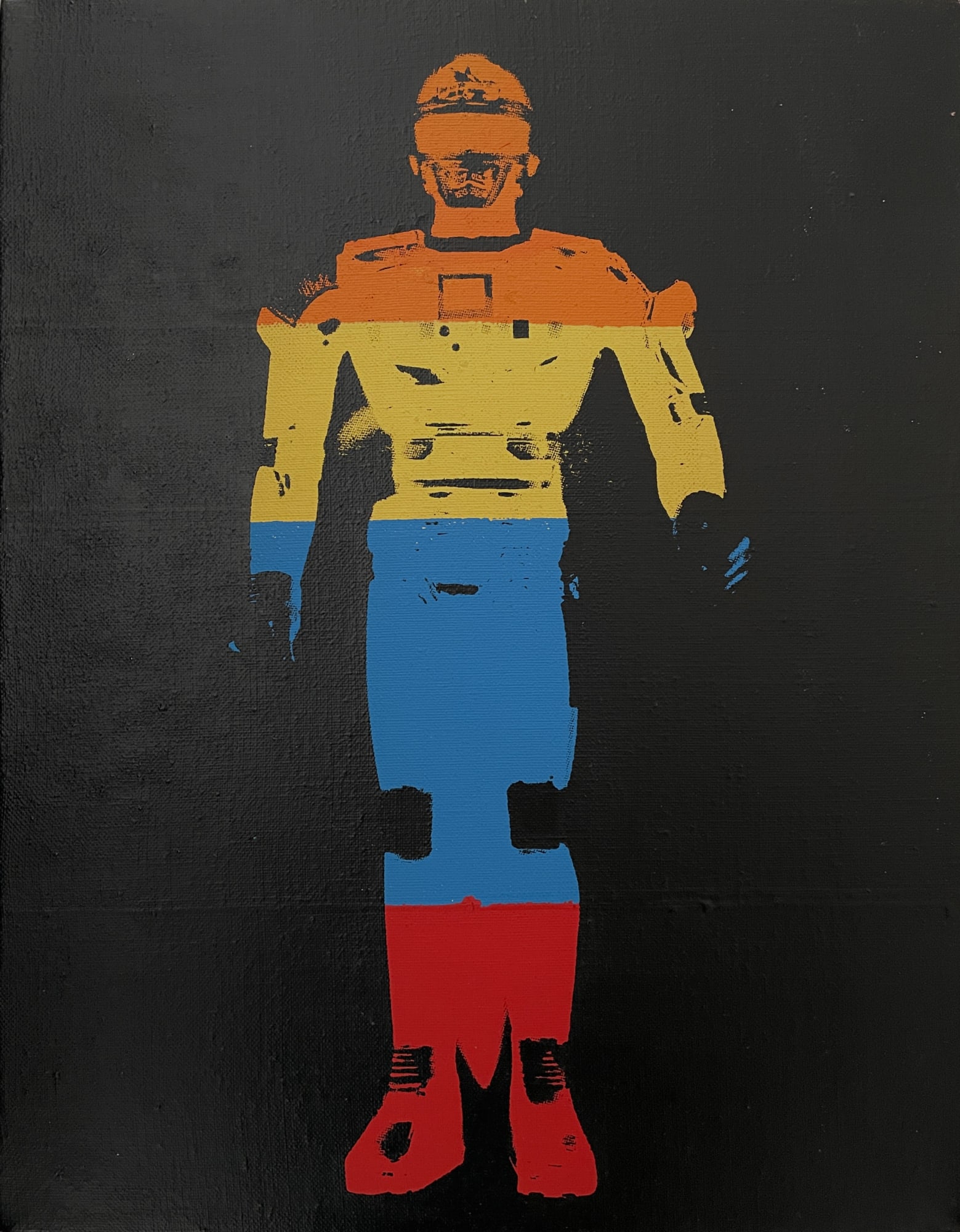 Andy Warhol, Paintings for Children (Flash Sharivan Robot), 1983