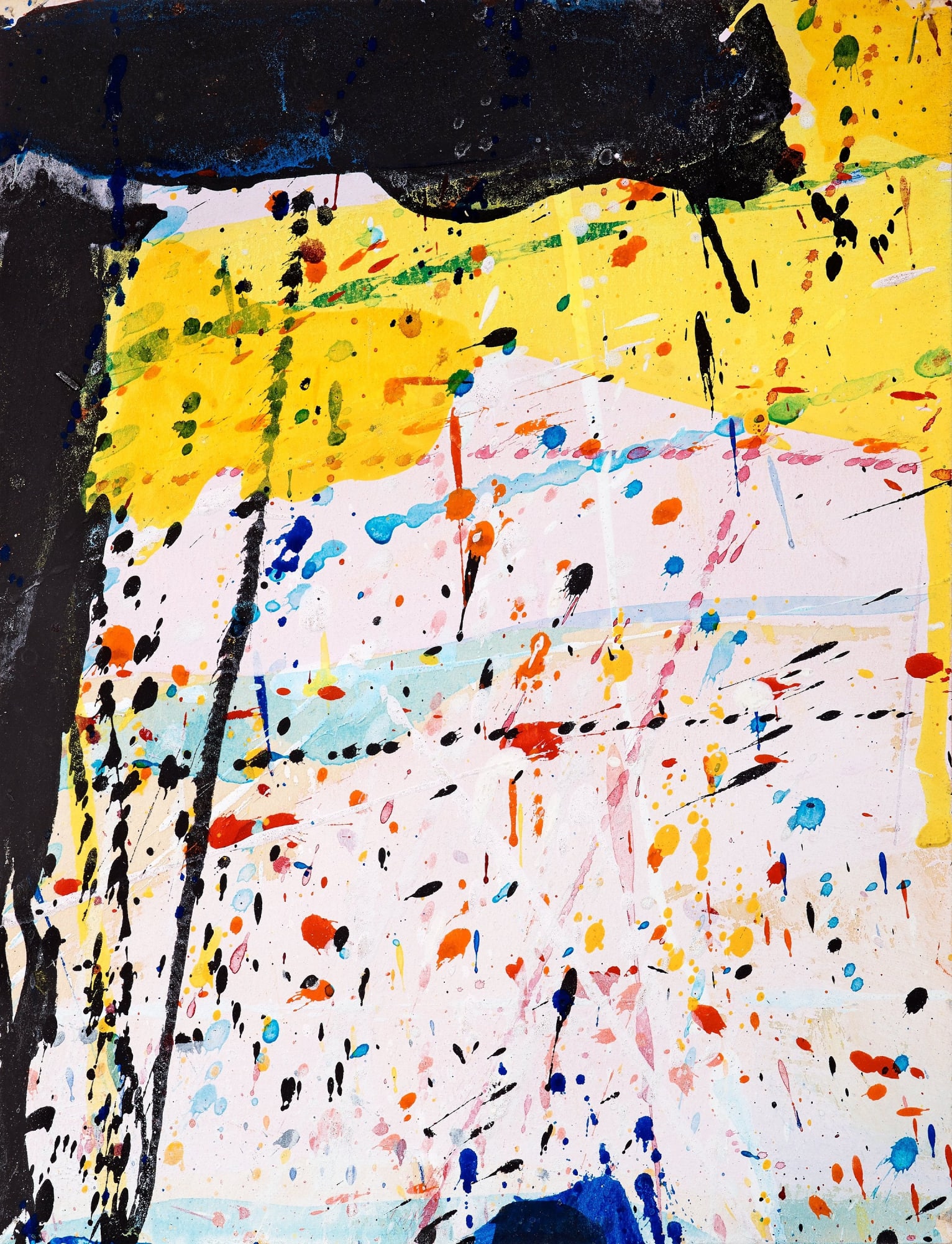 Sam Francis, Composition, 1959
